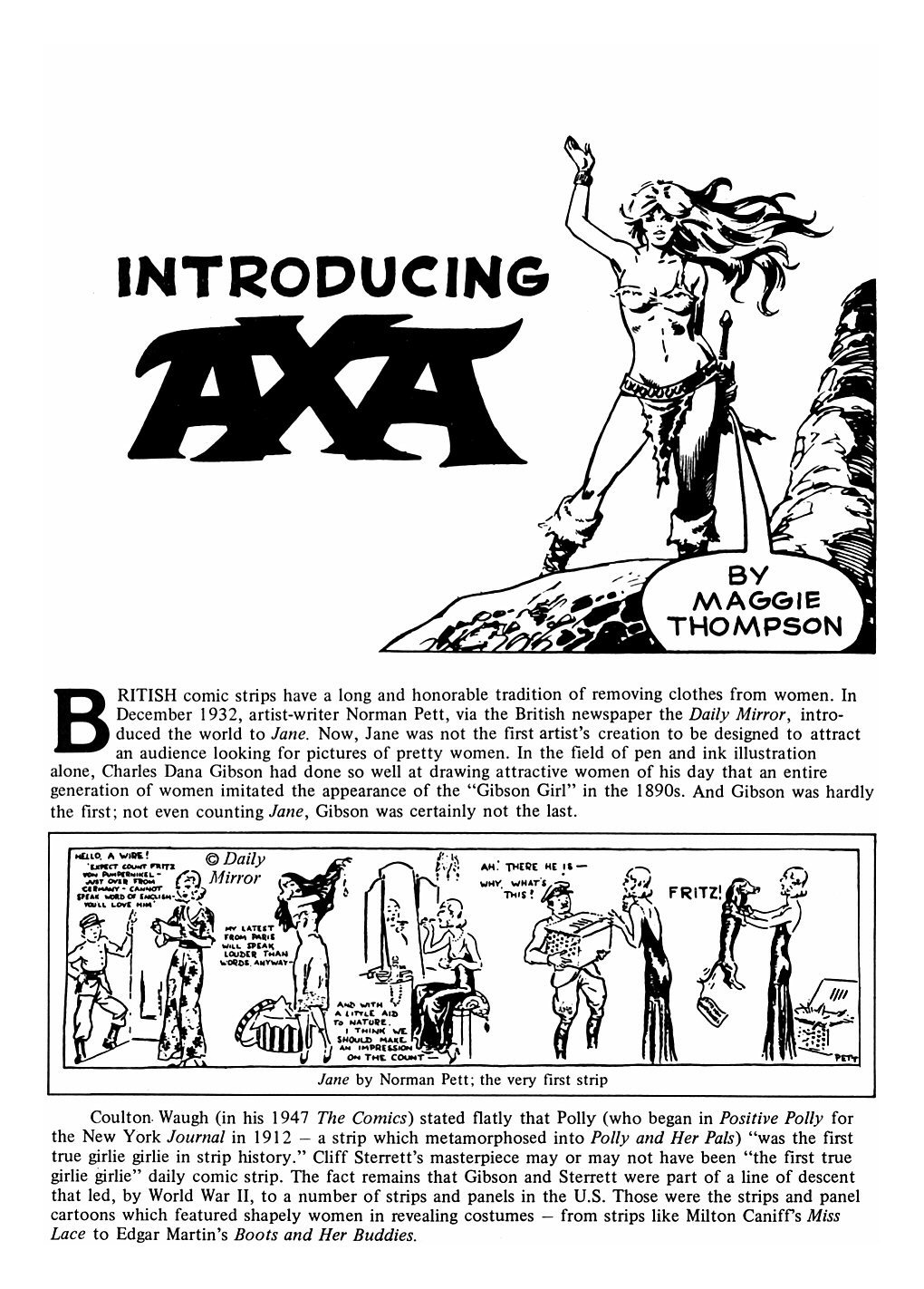 Read online Axa comic -  Issue #1 - 4