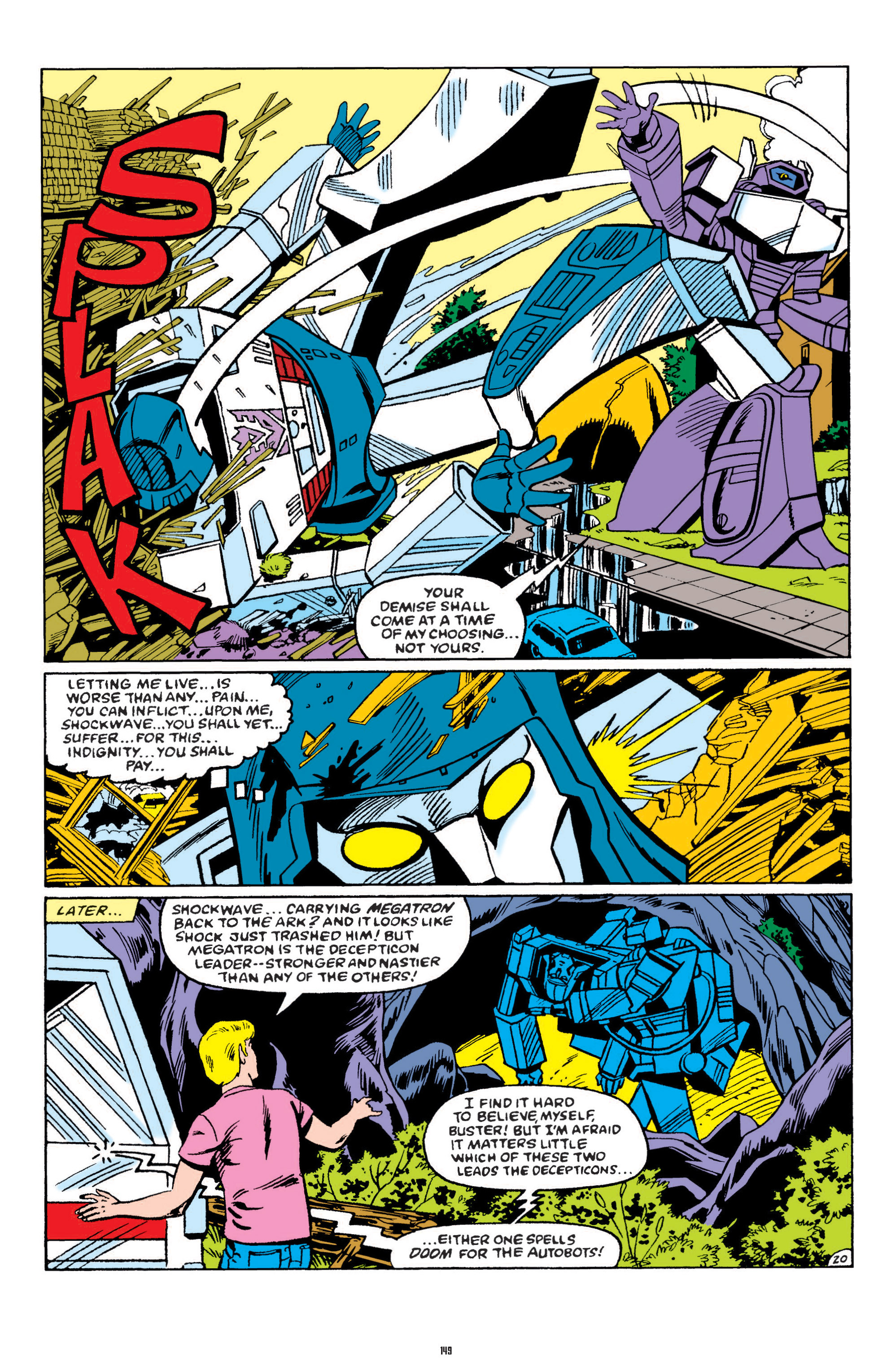 Read online The Transformers Classics comic -  Issue # TPB 1 - 150