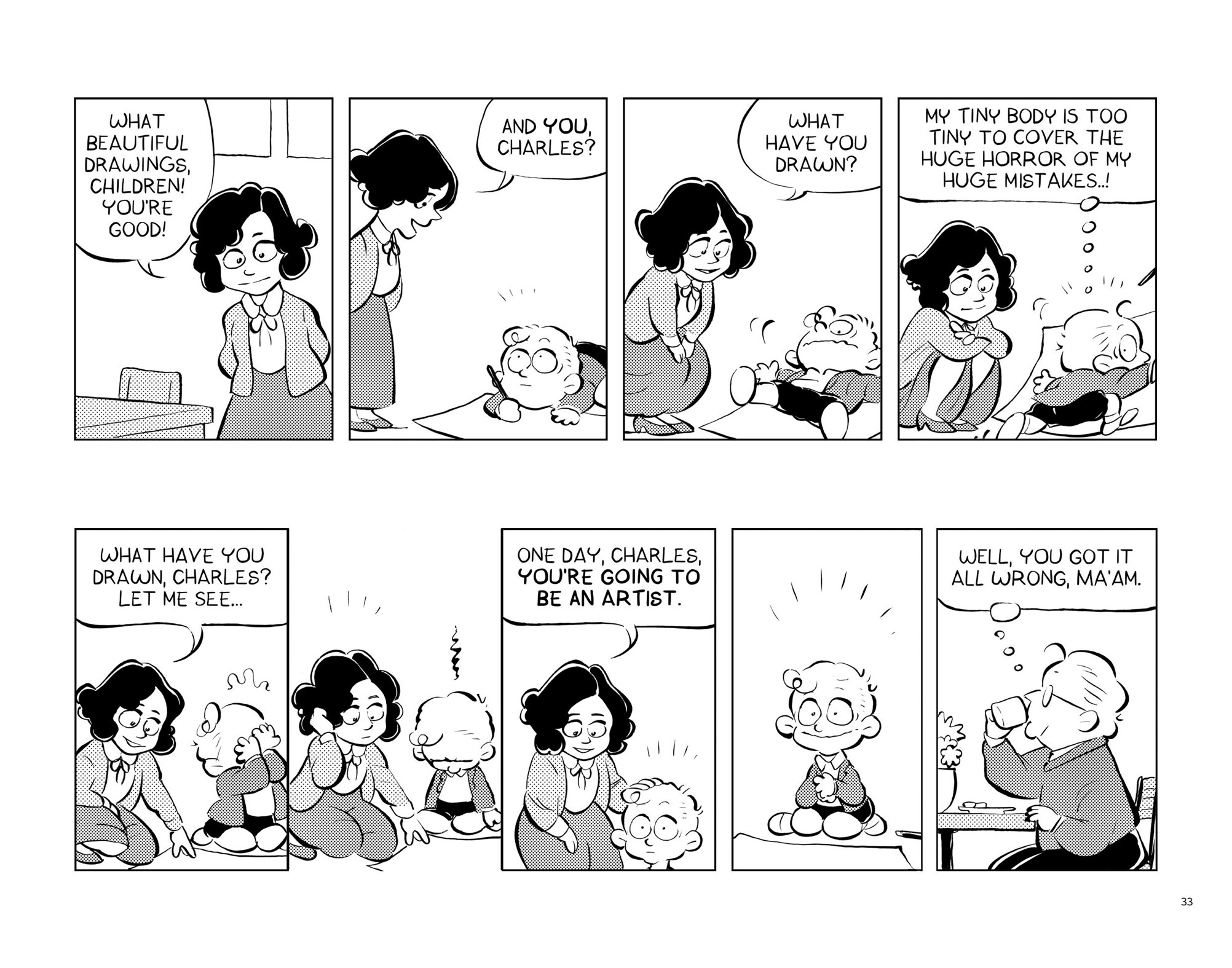Read online Funny Things: A Comic Strip Biography of Charles M. Schulz comic -  Issue # TPB (Part 1) - 36