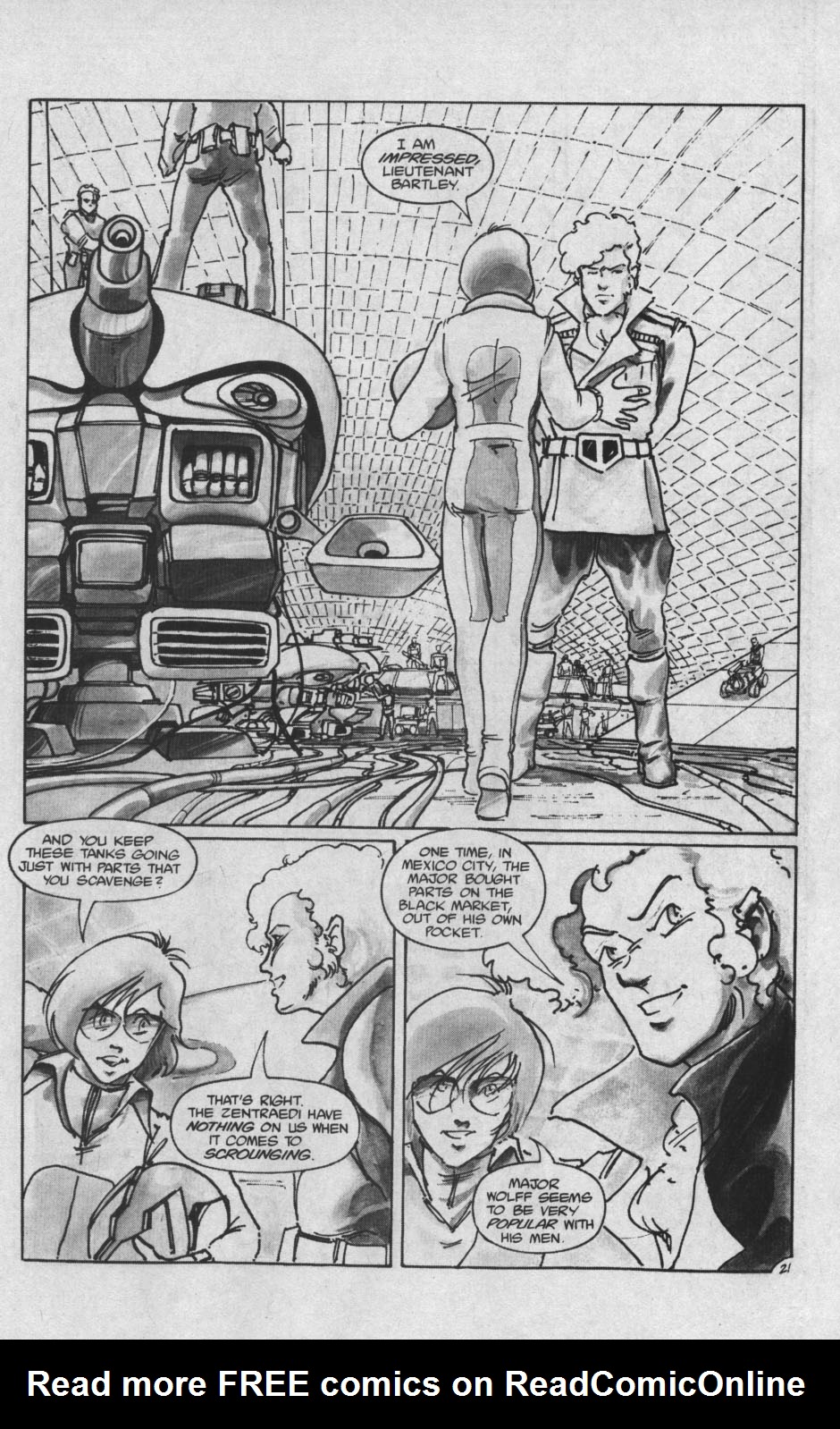 Read online Robotech II: The Sentinels - The Malcontent Uprisings comic -  Issue #2 - 22