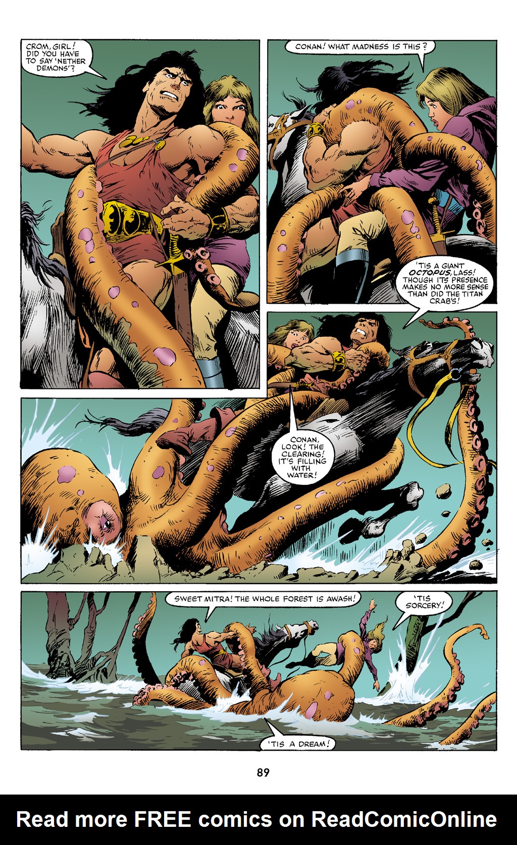 Read online The Chronicles of Conan comic -  Issue # TPB 18 (Part 1) - 90