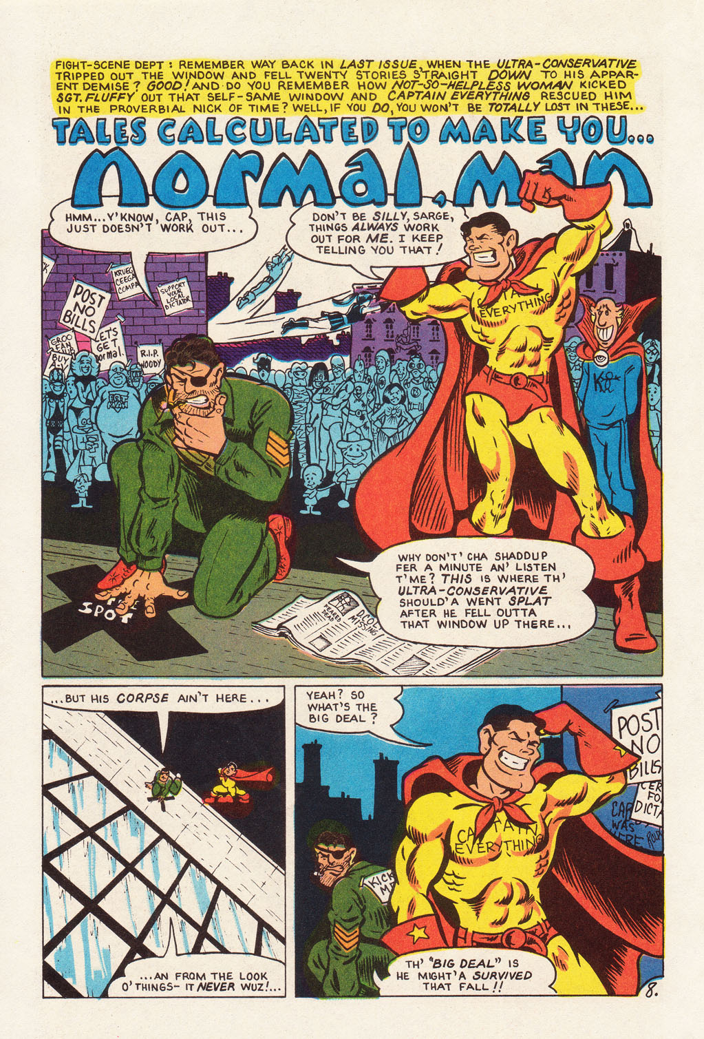 Read online Normalman comic -  Issue #3 - 10