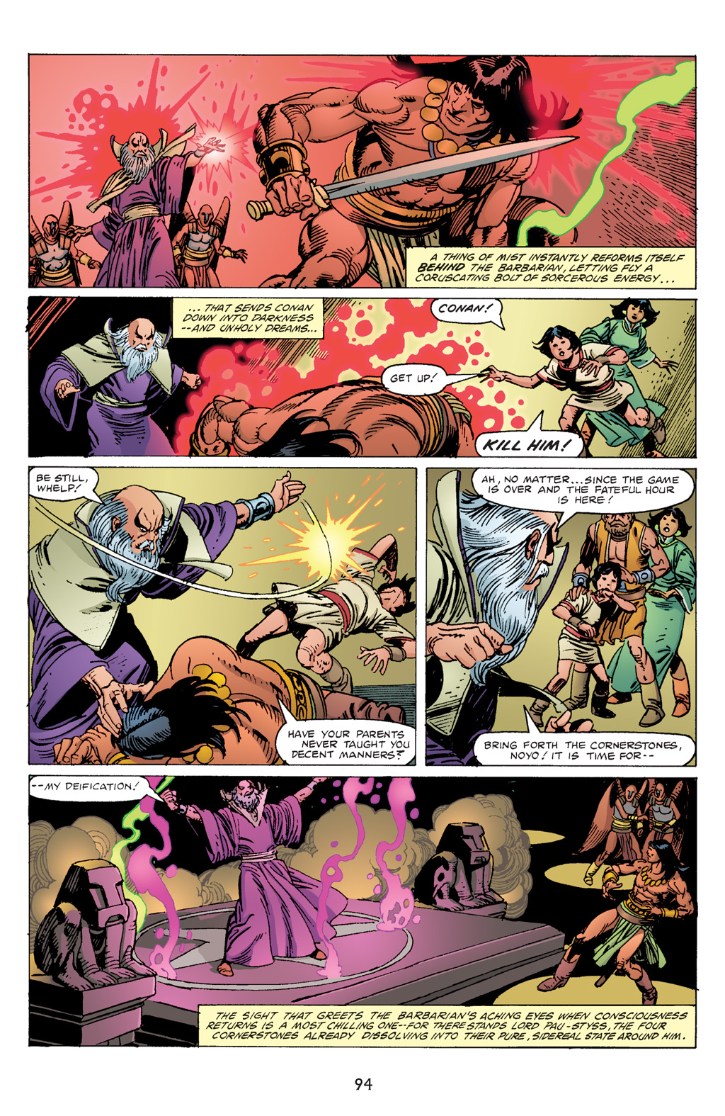 Read online The Chronicles of Conan comic -  Issue # TPB 17 (Part 1) - 94