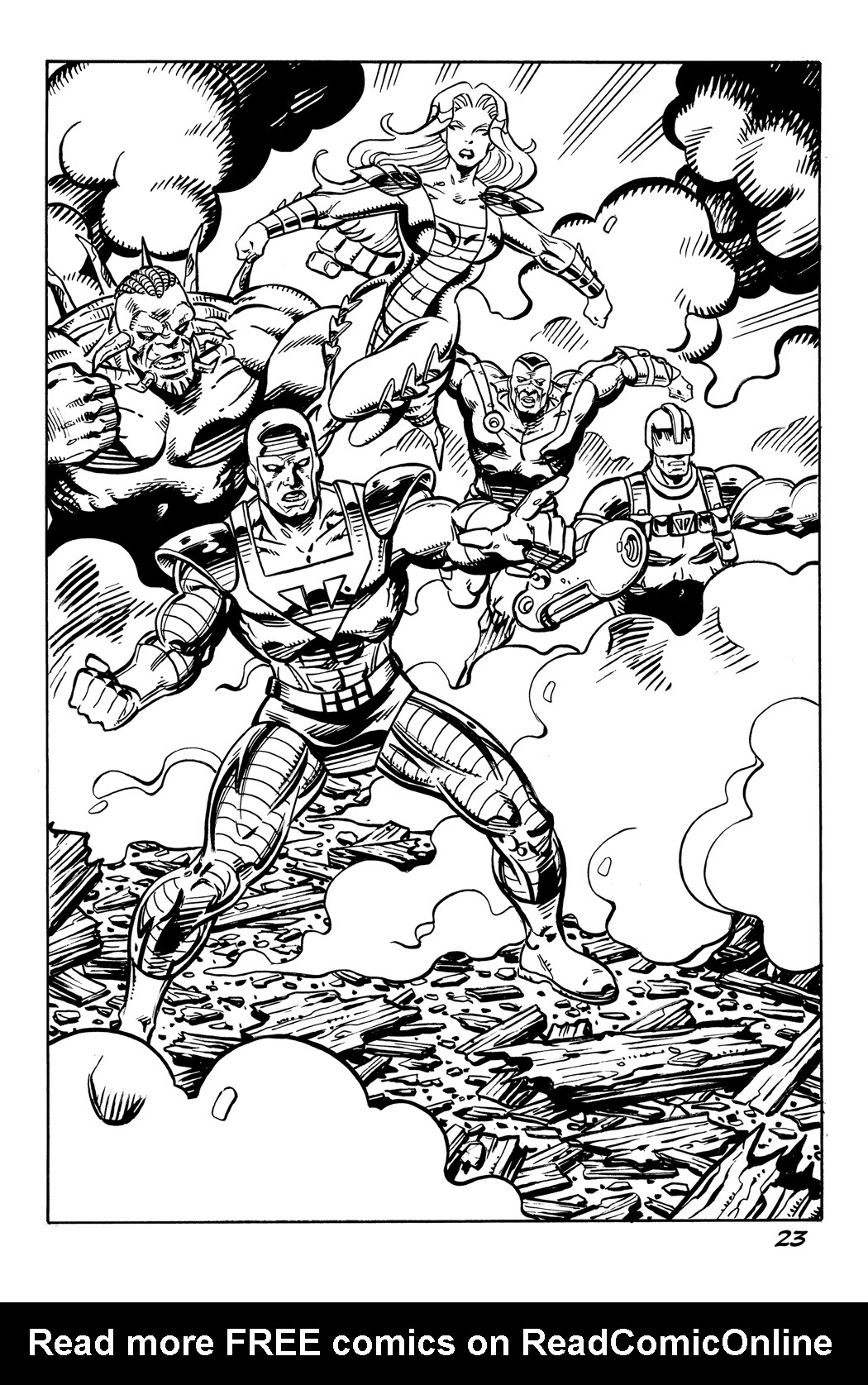 Read online The Art of Chris Malgrain comic -  Issue #2 - 25