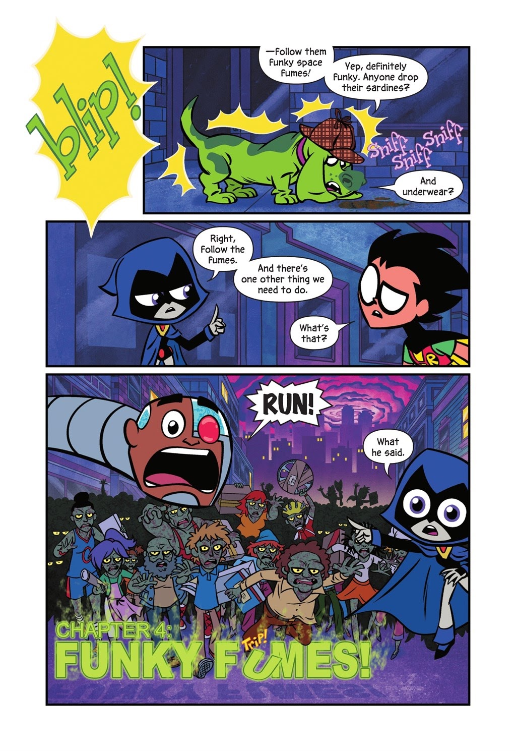 Read online Teen Titans Go! Undead?! comic -  Issue # TPB (Part 1) - 57