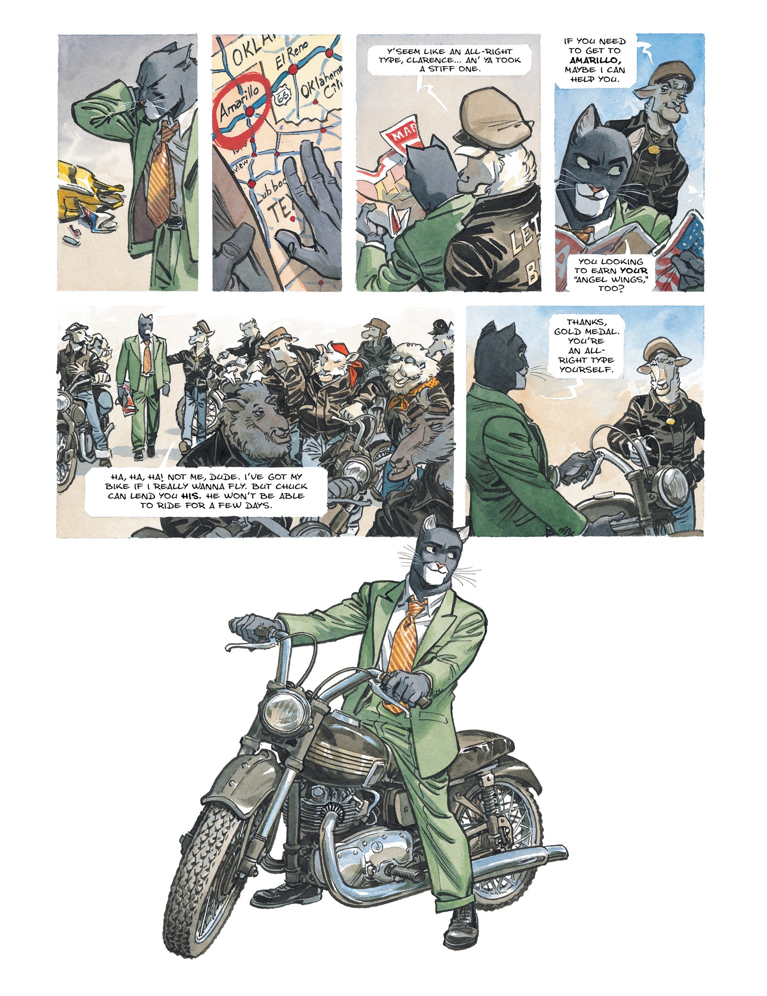 Read online Blacksad: The Collected Stories comic -  Issue # TPB (Part 3) - 46