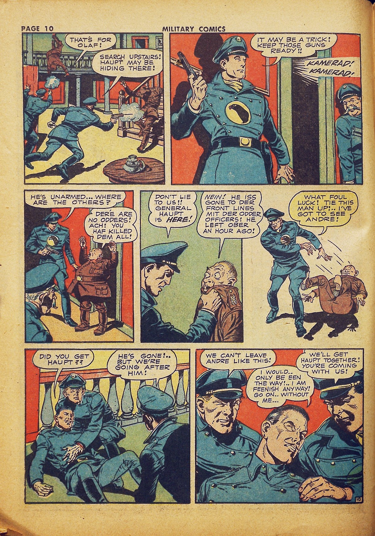 Read online Military Comics comic -  Issue #16 - 12