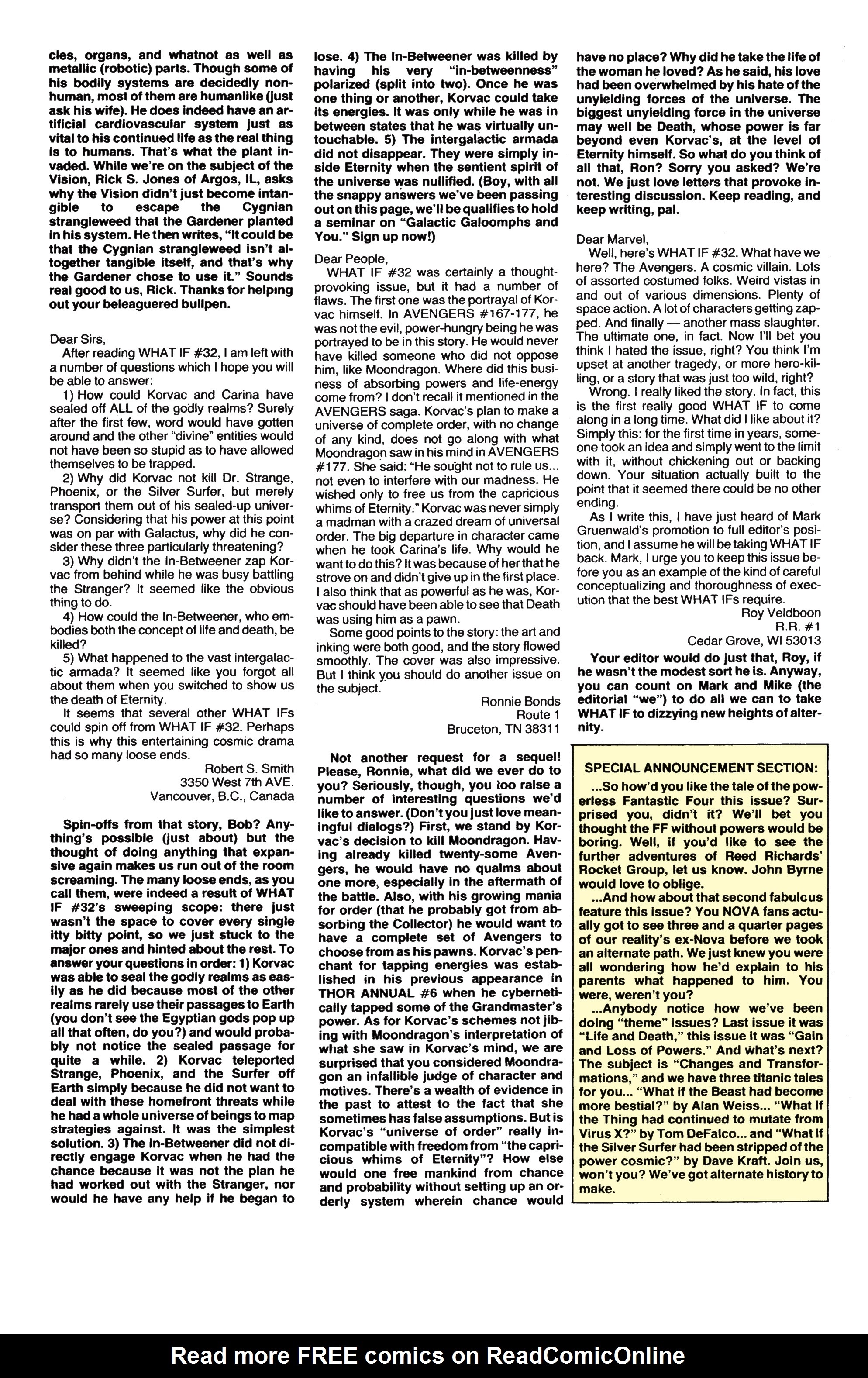 Read online What If? (1977) comic -  Issue # _Complete Collection TPB 4 (Part 1) - 44