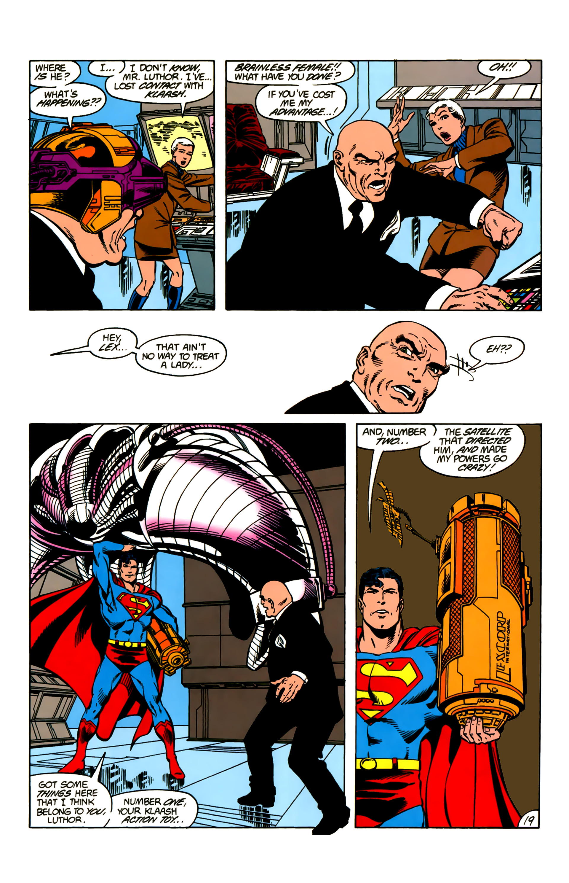 Read online Superman (1987) comic -  Issue #10 - 20