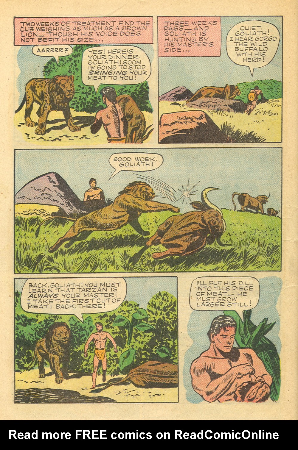 Read online Tarzan (1948) comic -  Issue #36 - 20