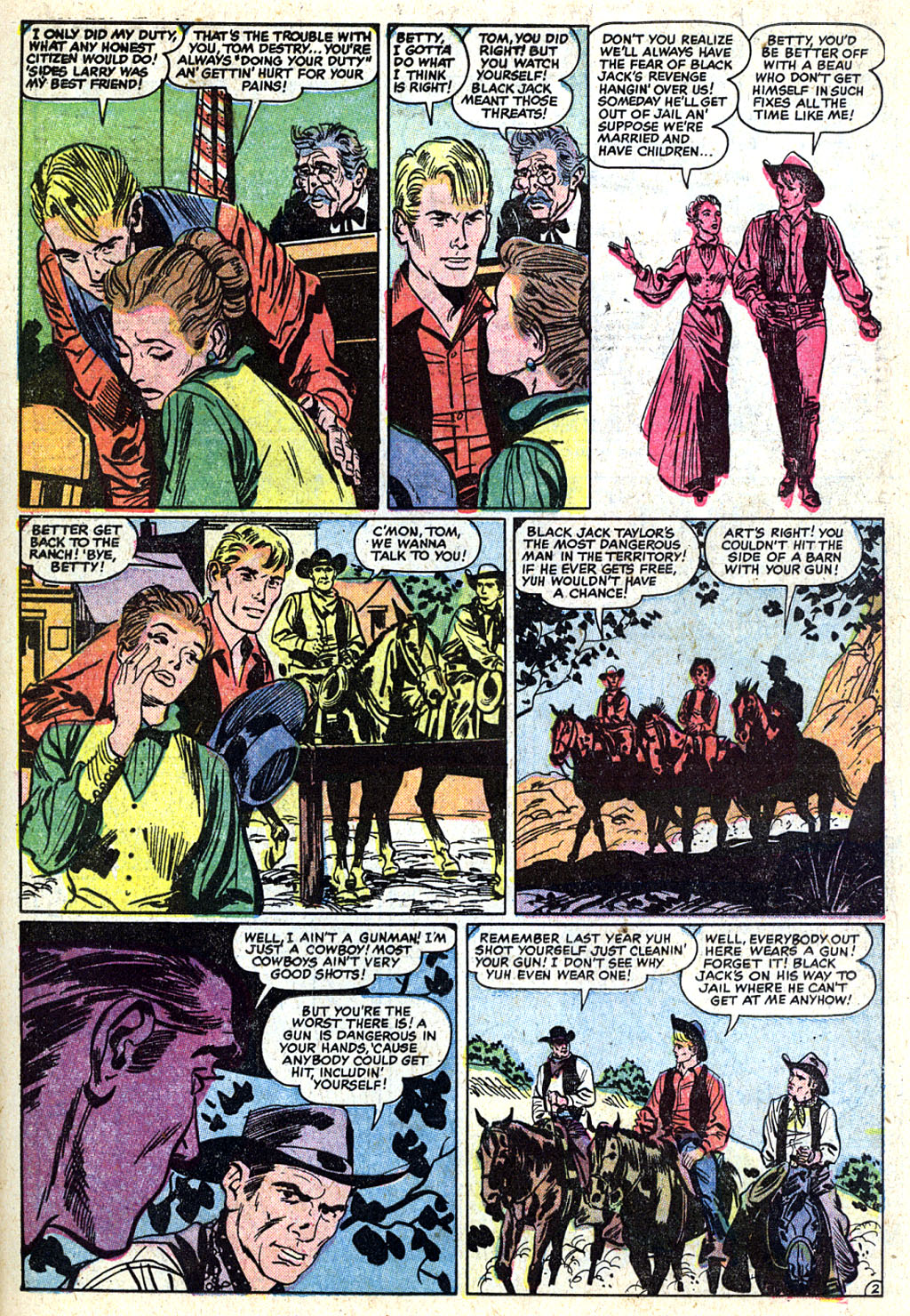 Read online Western Outlaws (1954) comic -  Issue #21 - 11