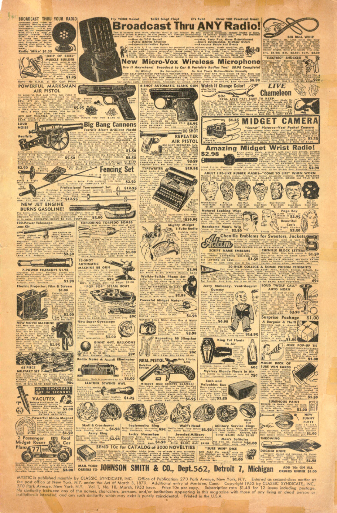 Read online Mystic (1951) comic -  Issue #18 - 2