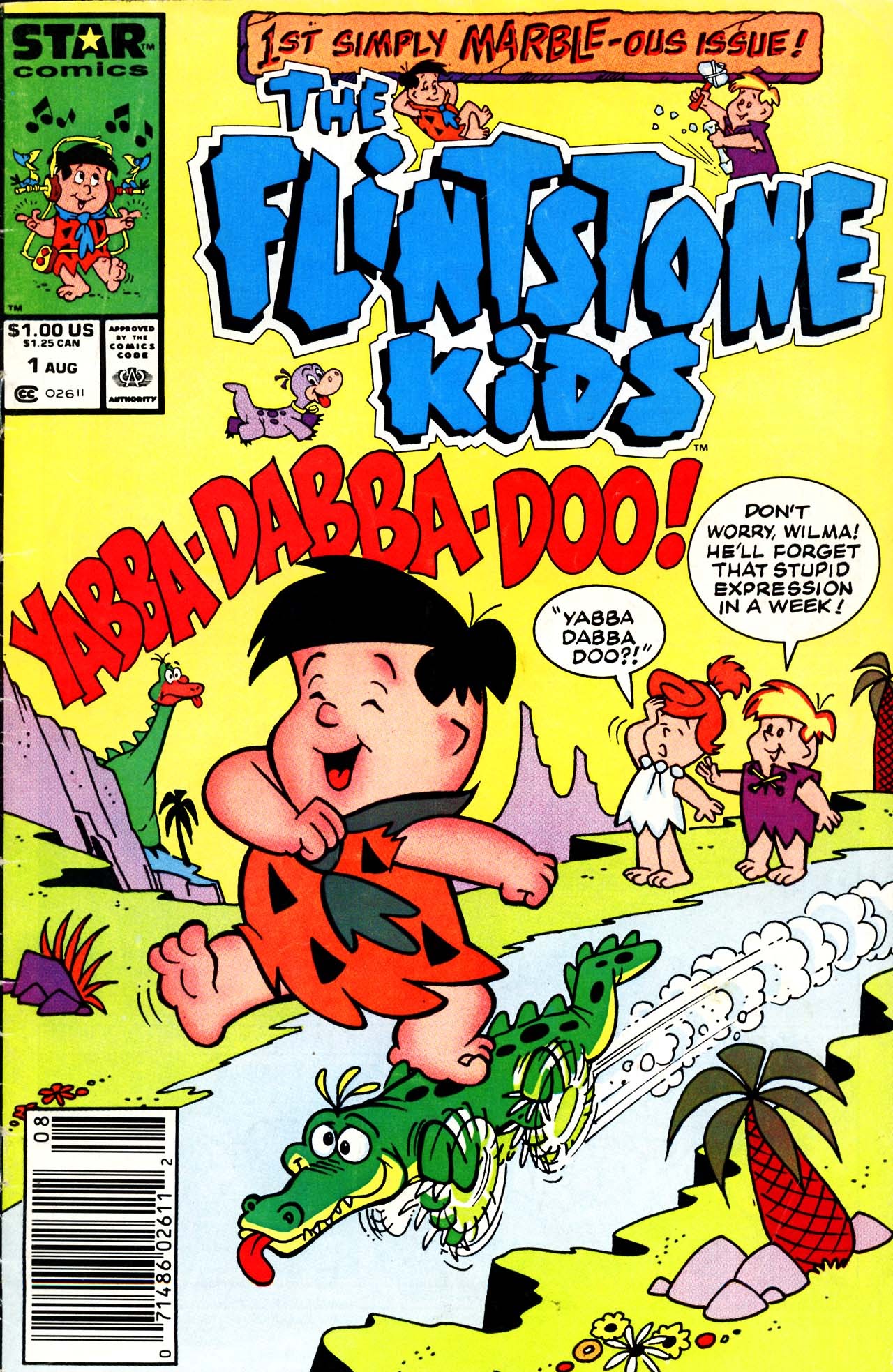 Read online The Flintstone Kids comic -  Issue #1 - 1