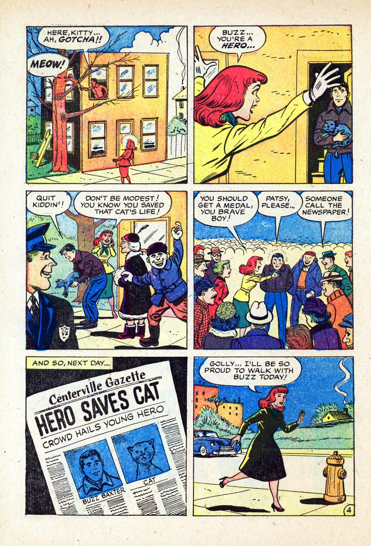 Read online Patsy Walker comic -  Issue #64 - 6