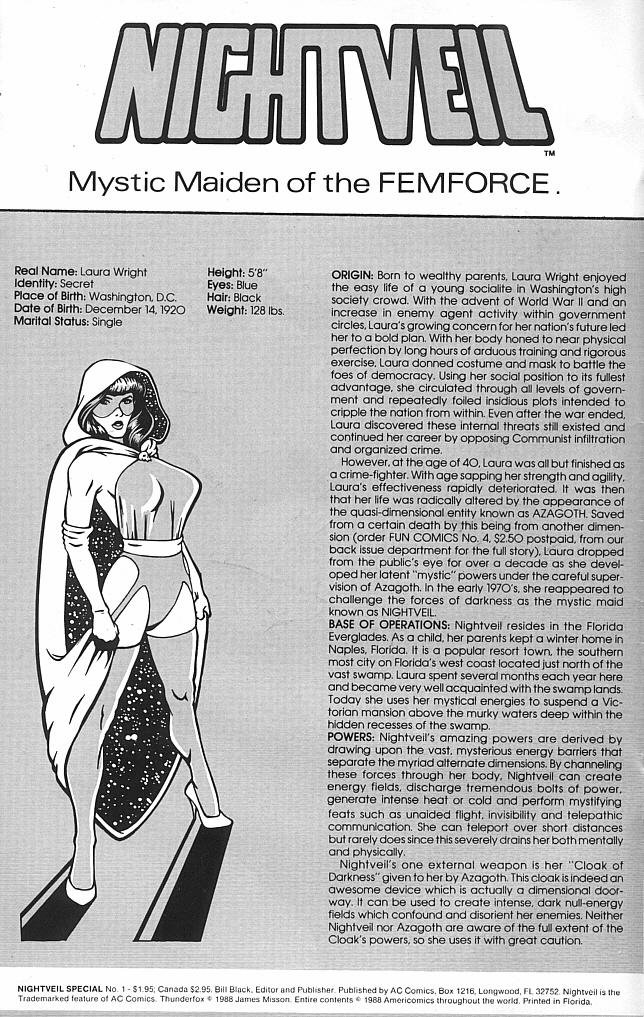 Read online Nightveil Special No.1 comic -  Issue # Full - 2