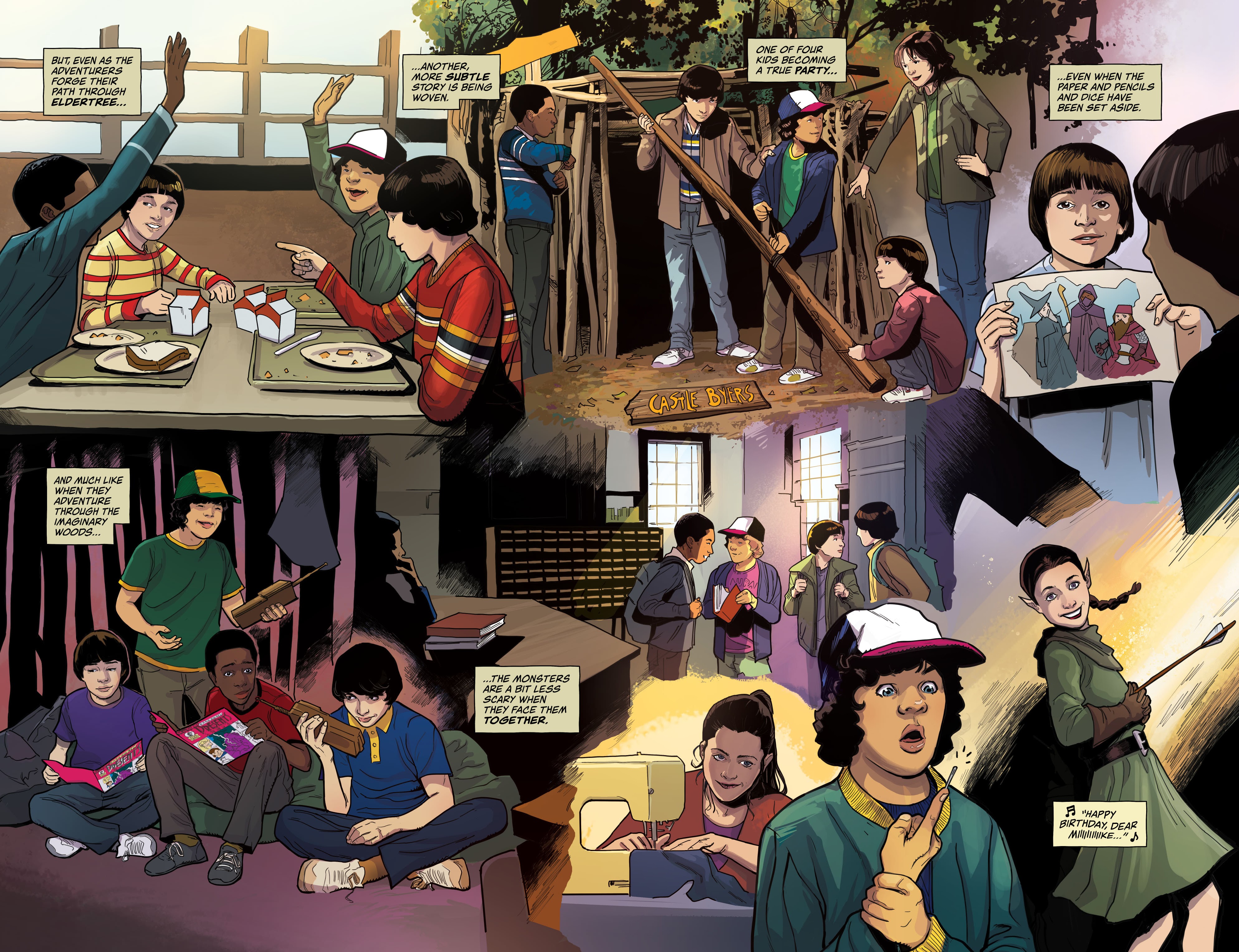 Read online Stranger Things and Dungeons & Dragons comic -  Issue #1 - 17