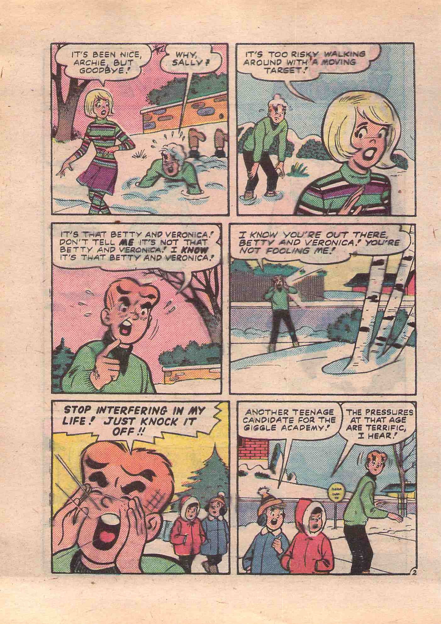 Read online Archie's Double Digest Magazine comic -  Issue #21 - 215