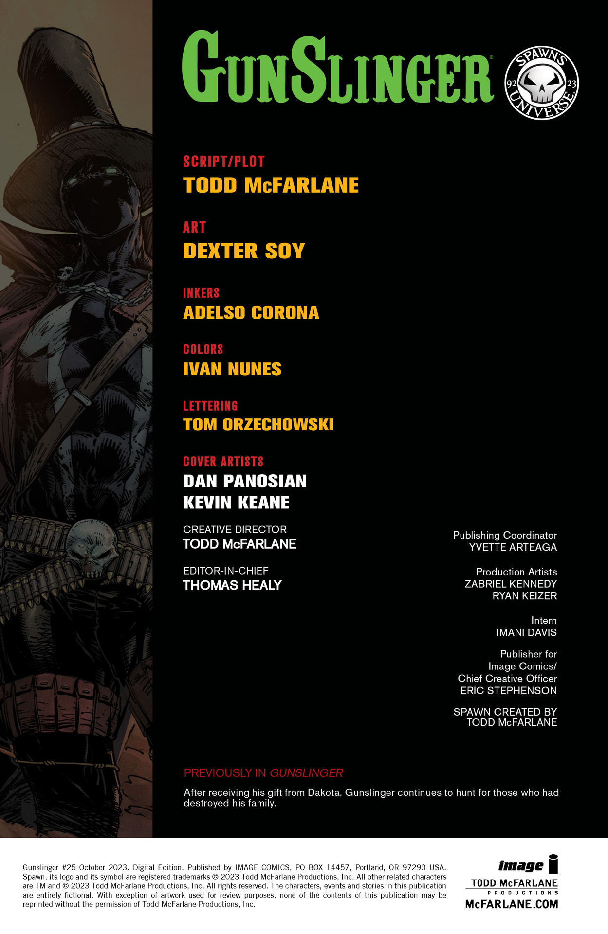 Read online Gunslinger Spawn comic -  Issue #25 - 3