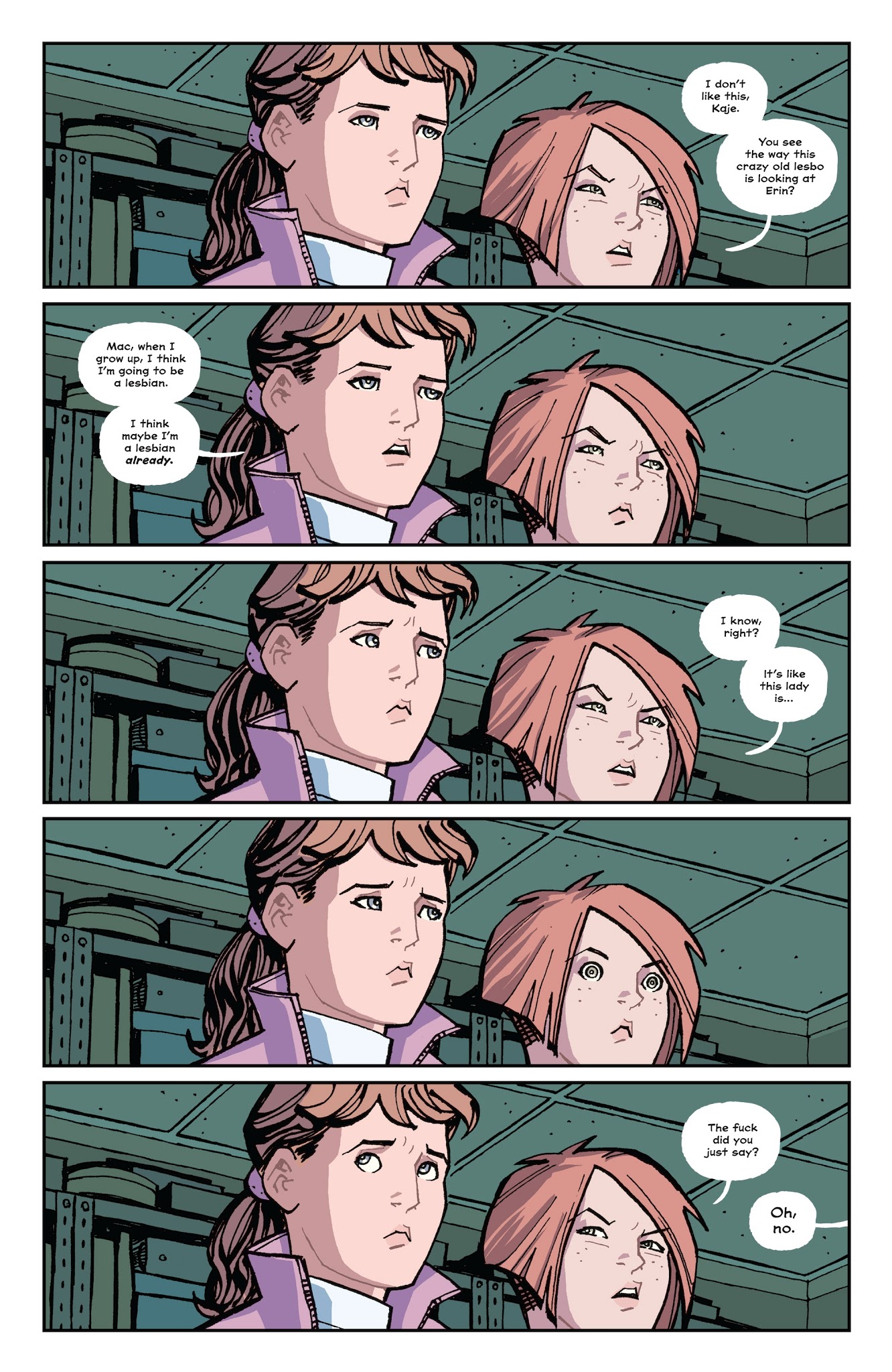 Read online Paper Girls comic -  Issue #17 - 21