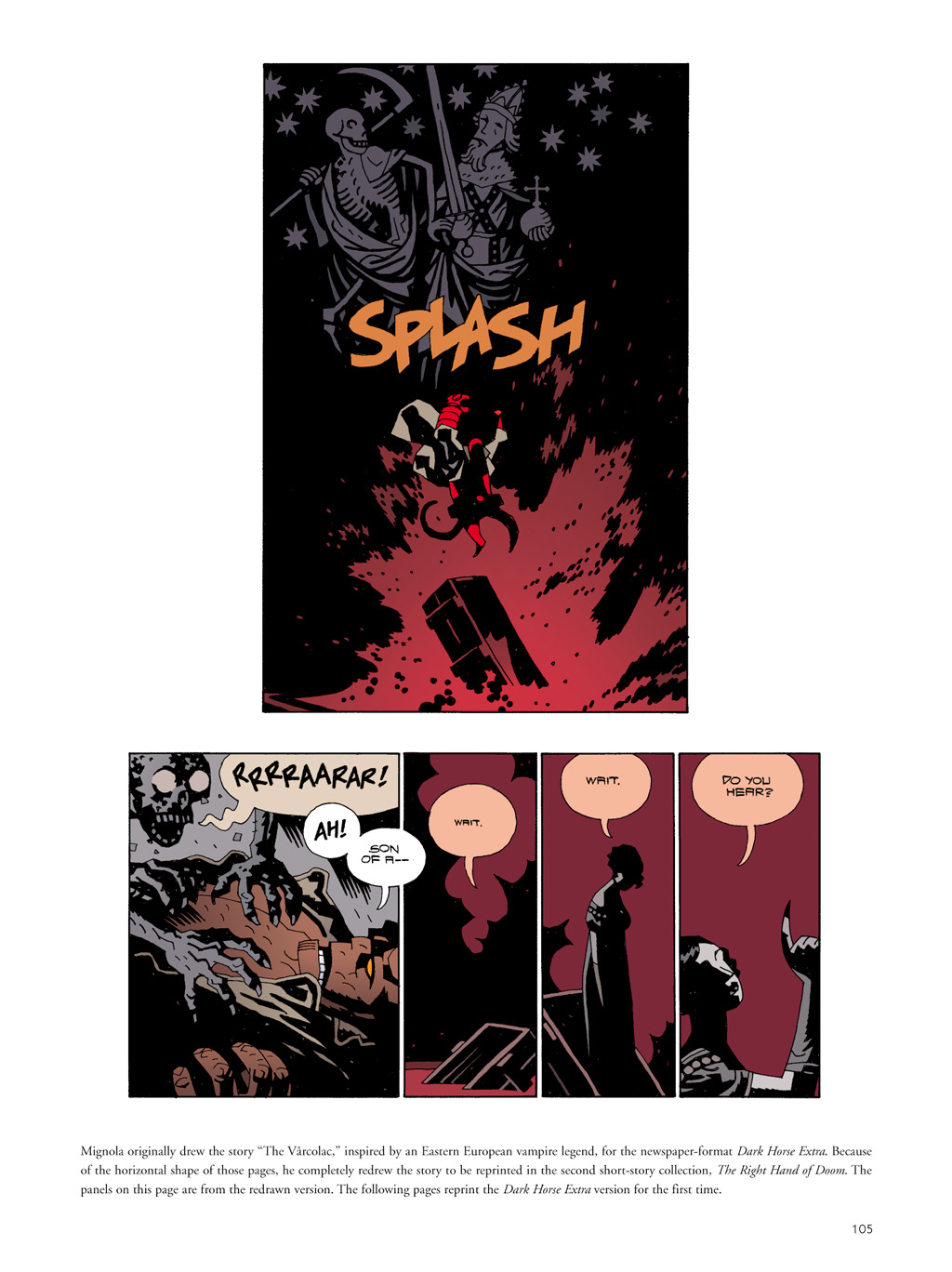 Read online The Art of Hellboy comic -  Issue # TPB - 106