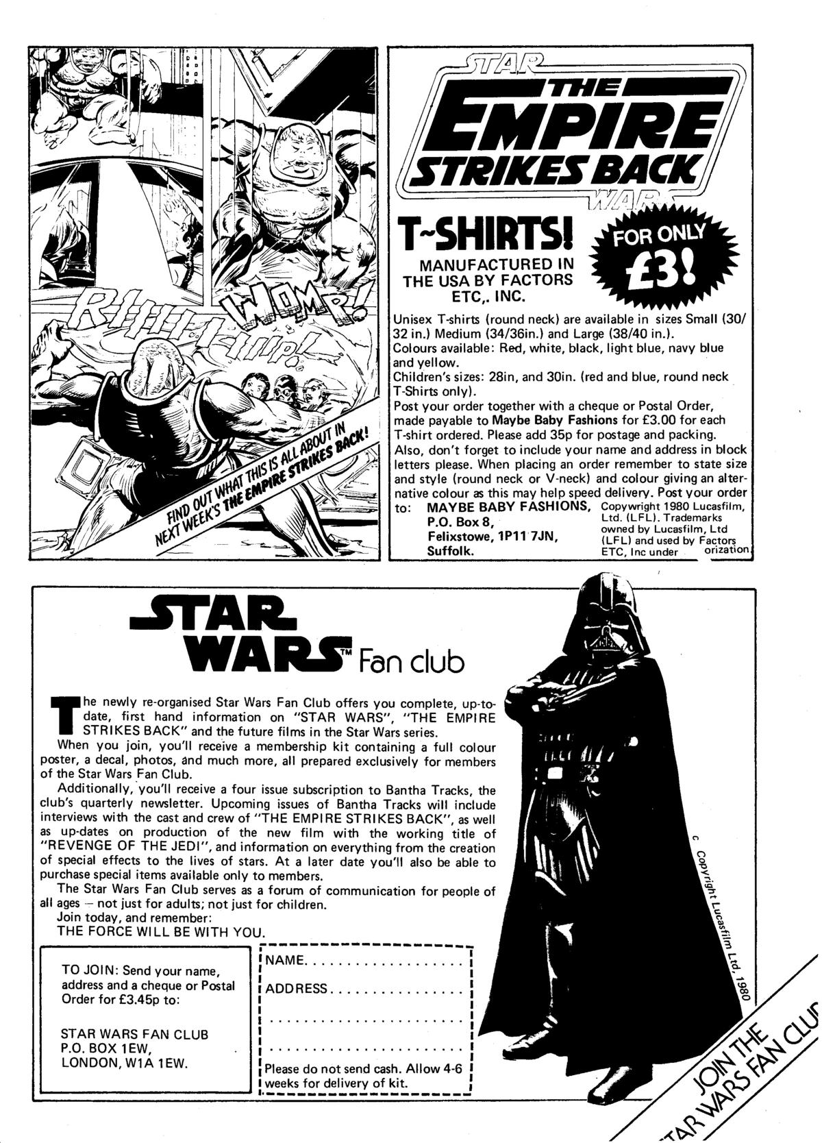 Read online Star Wars Weekly: The Empire Strikes Back comic -  Issue #135 - 15