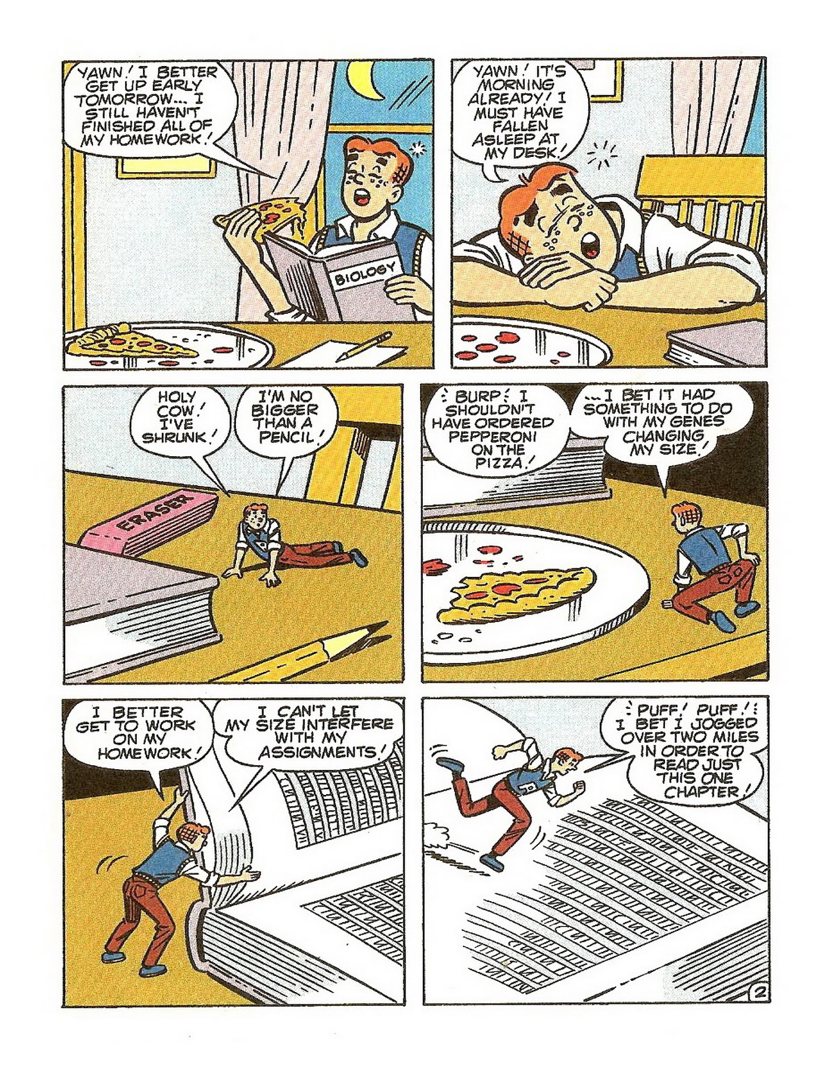 Read online Archie's Double Digest Magazine comic -  Issue #109 - 141
