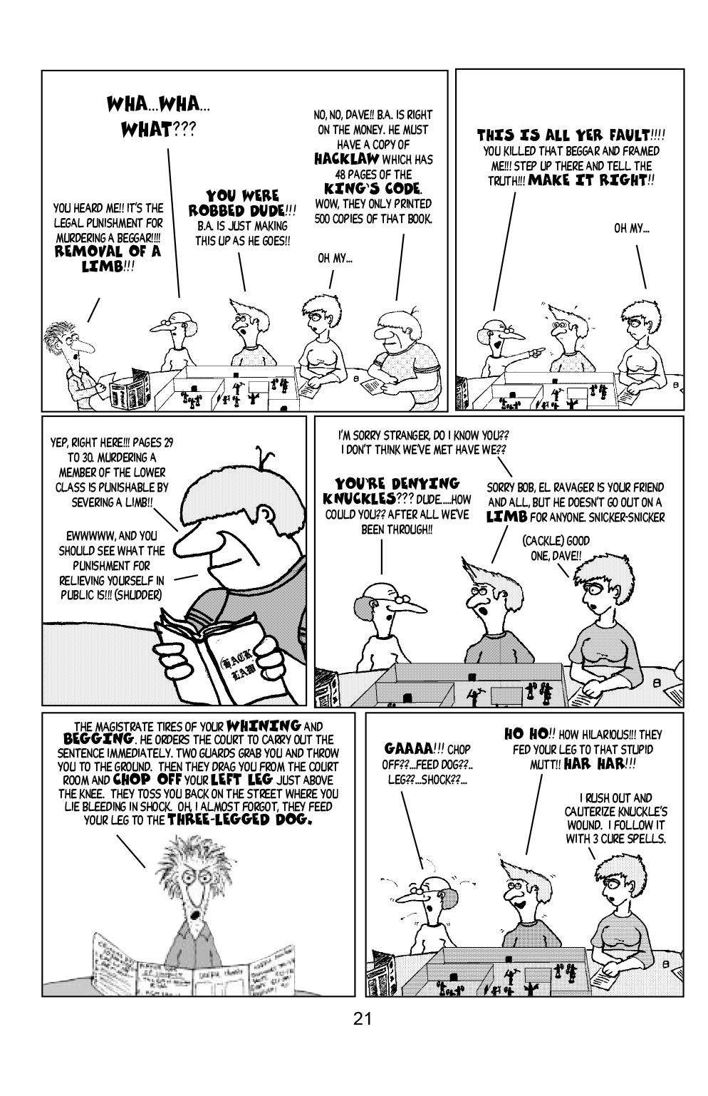 Read online Knights of the Dinner Table comic -  Issue #14 - 38