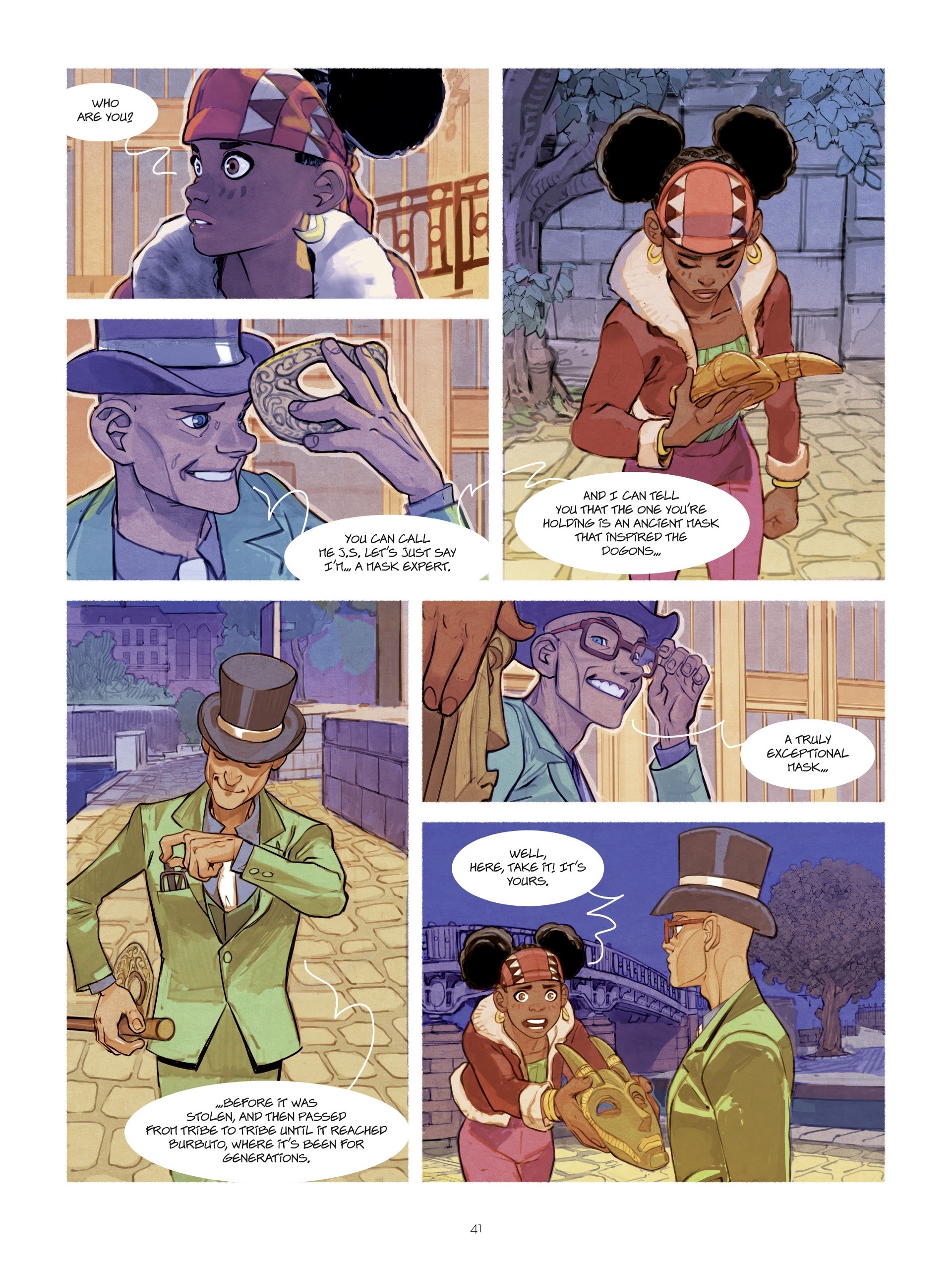 Read online Masks comic -  Issue #1 - 41
