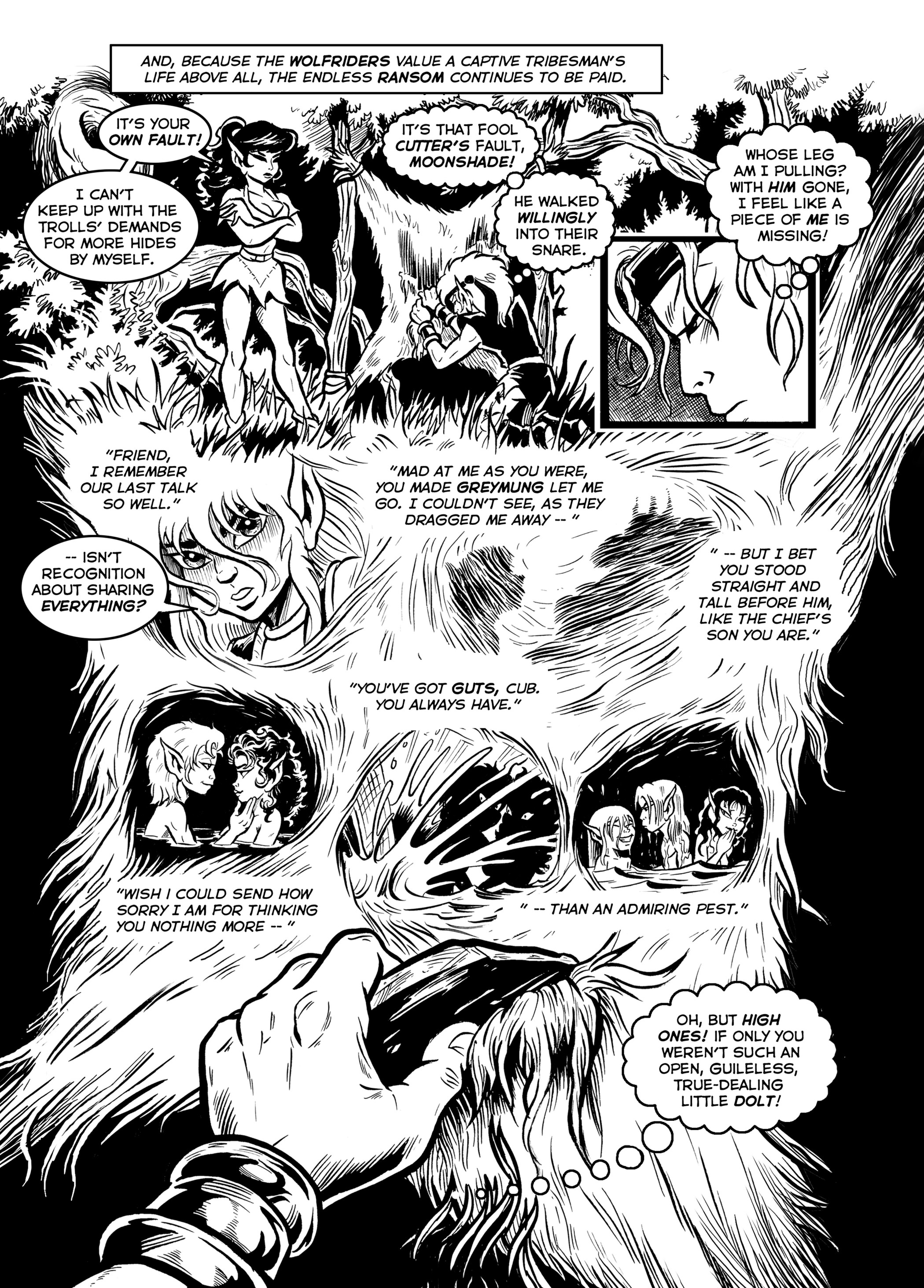 Read online The Complete ElfQuest comic -  Issue # TPB 6 (Part 3) - 17