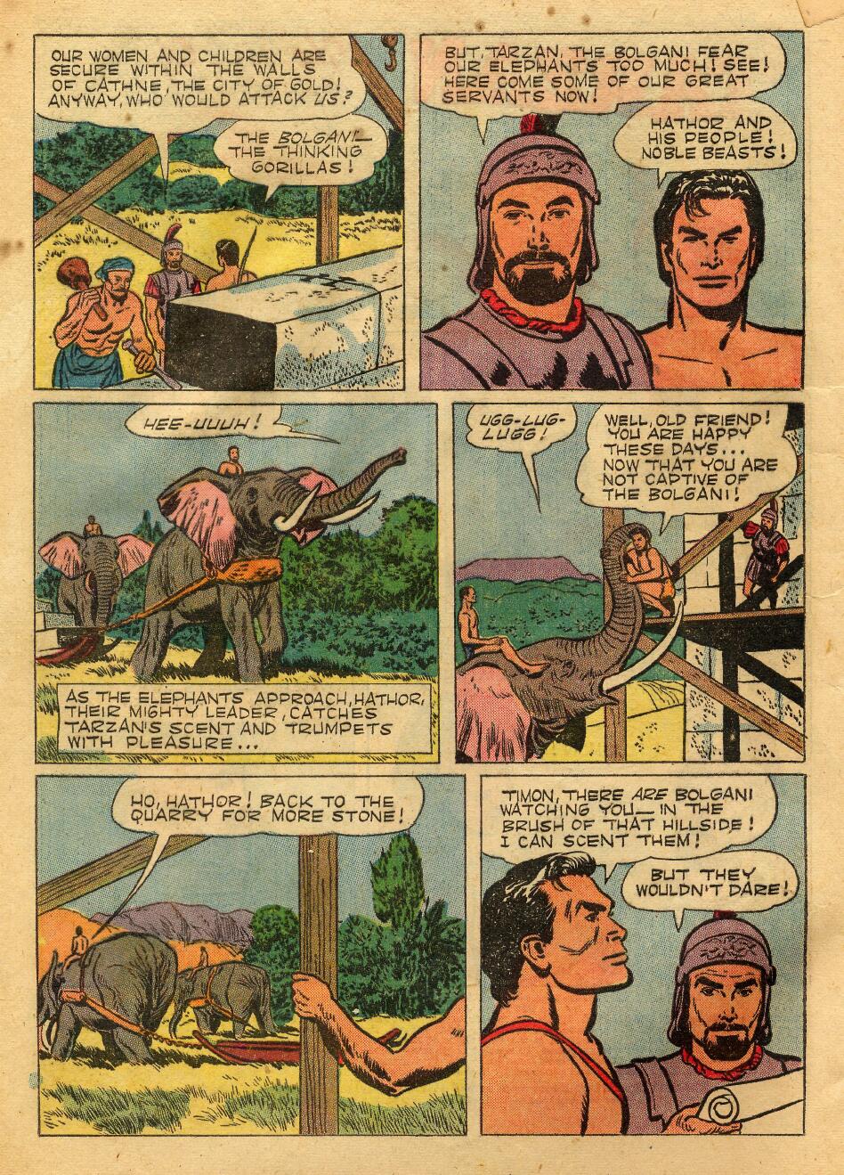 Read online Tarzan (1948) comic -  Issue #66 - 4