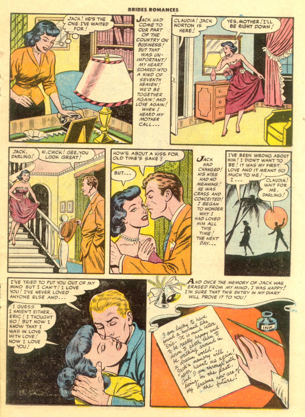 Read online Brides Romances comic -  Issue #14 - 17