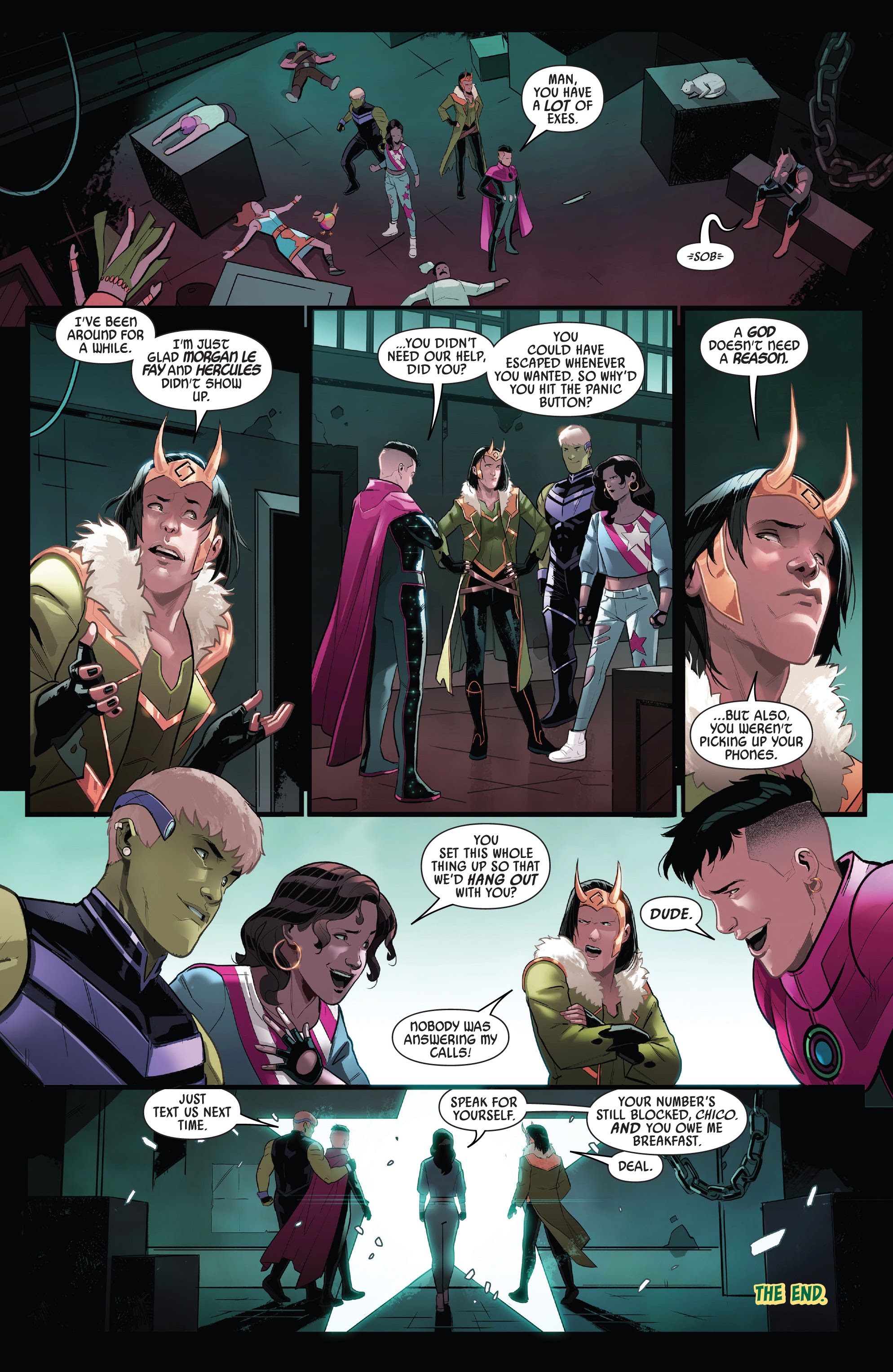 Read online Marvel's Voices: Pride (2022) comic -  Issue # Full - 13