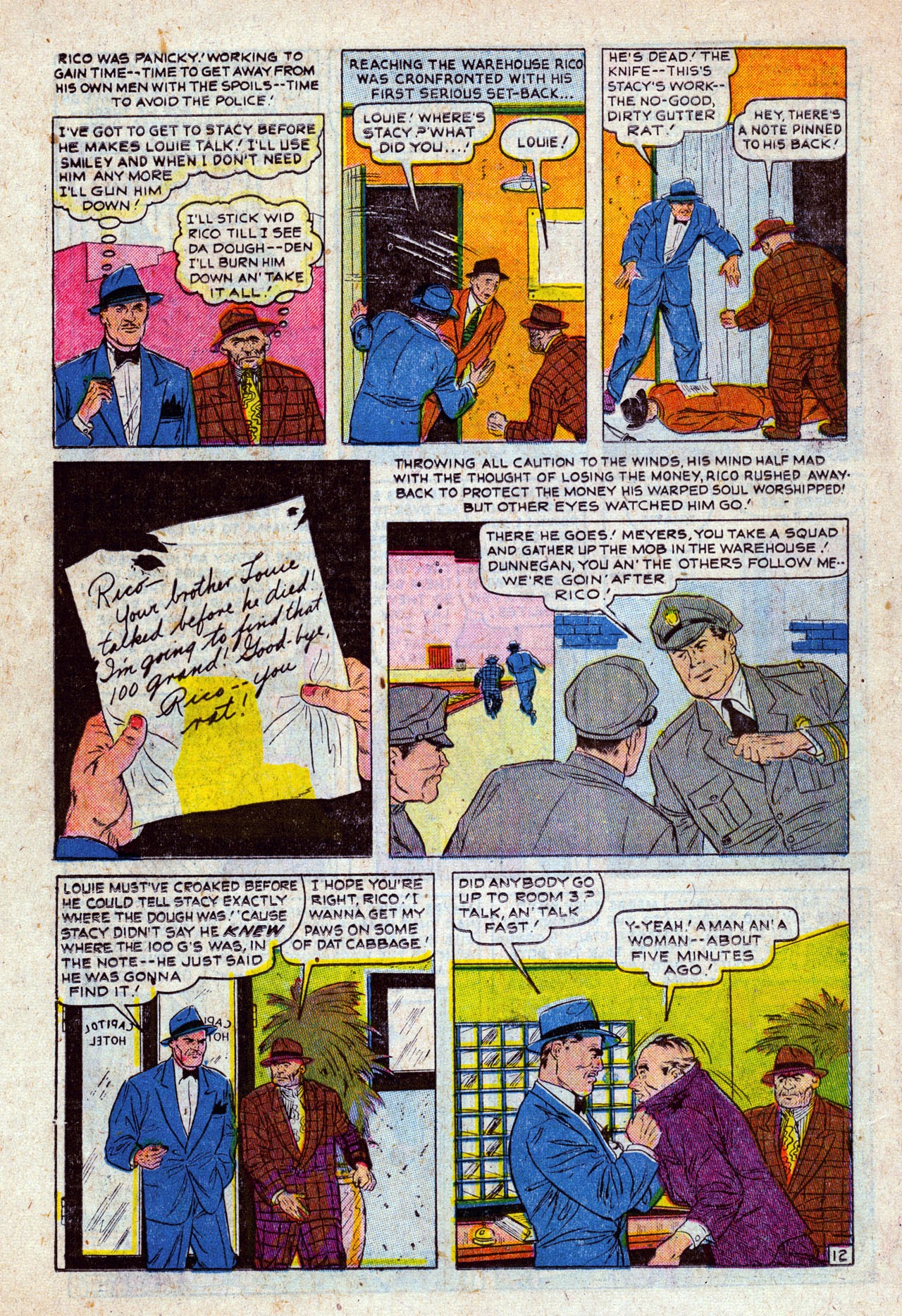 Read online True Complete Mystery comic -  Issue #5 - 14