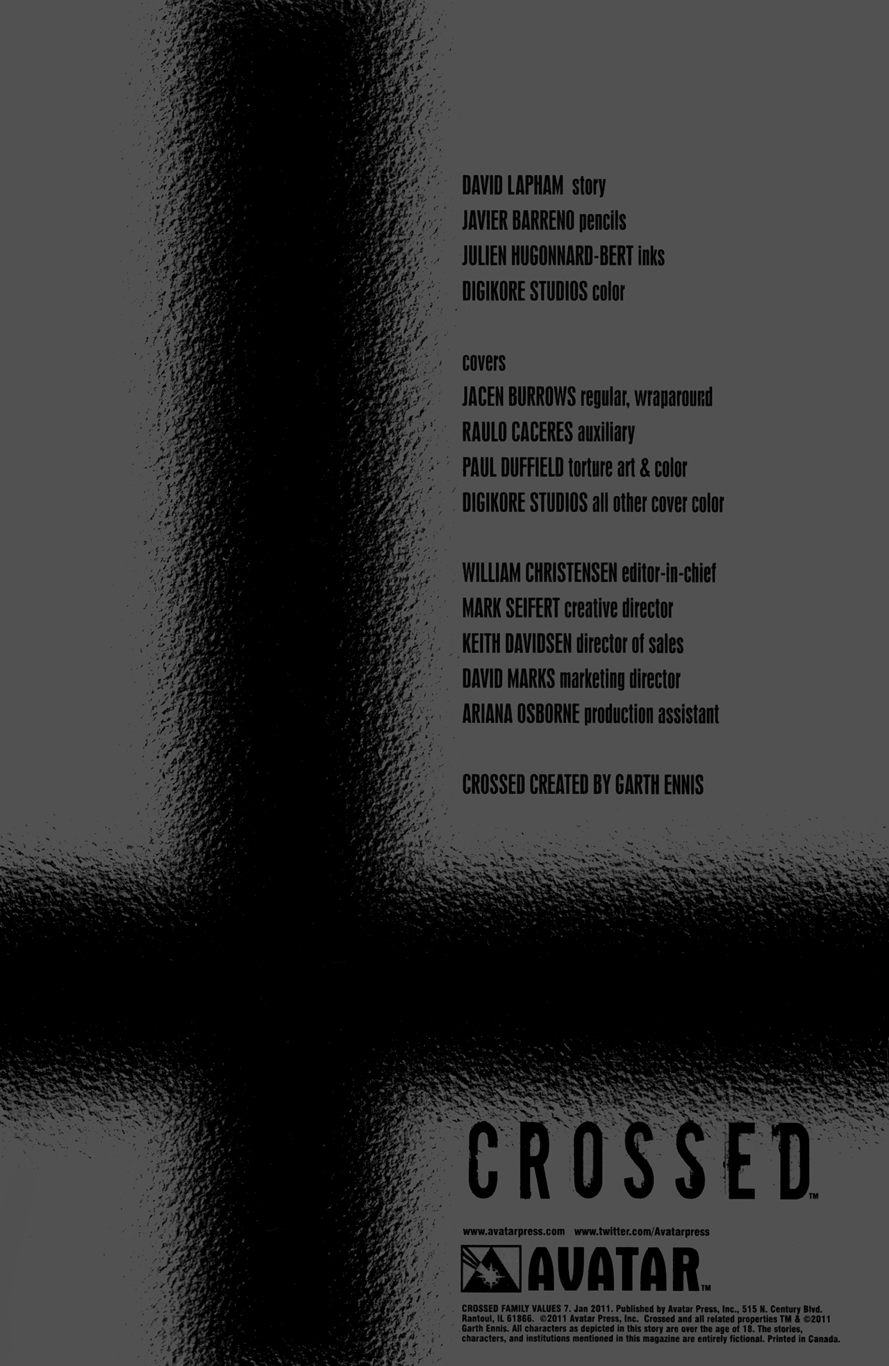 Read online Crossed: Family Values comic -  Issue #7 - 4