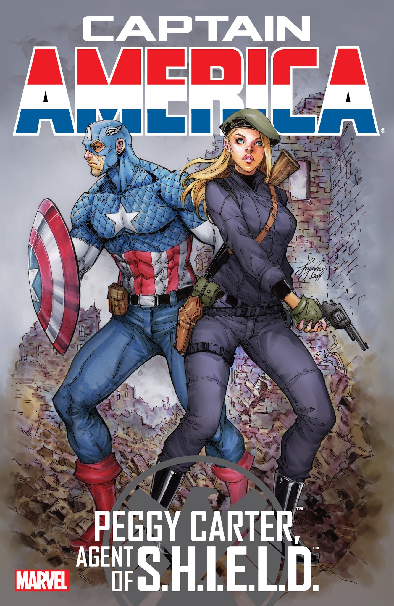 Read online Captain America: Peggy Carter, Agent of S.H.I.E.L.D. comic -  Issue # Full - 1