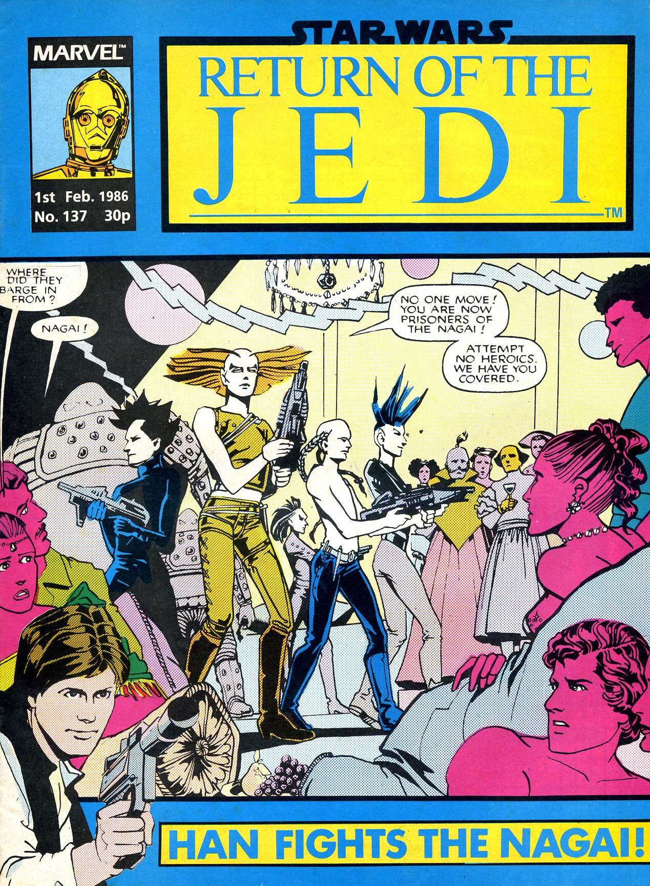 Read online Return of the Jedi comic -  Issue #137 - 1