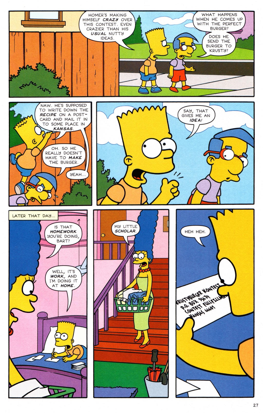 Read online Bart Simpson comic -  Issue #34 - 22