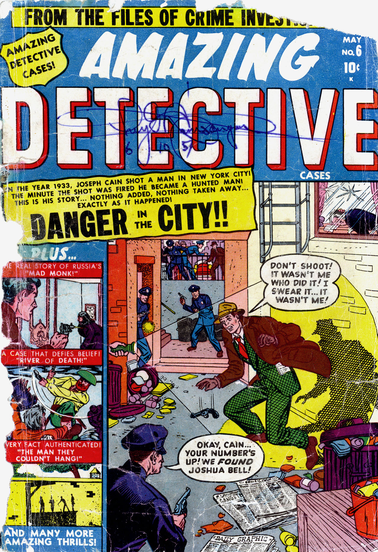 Read online Amazing Detective Cases comic -  Issue #6 - 1
