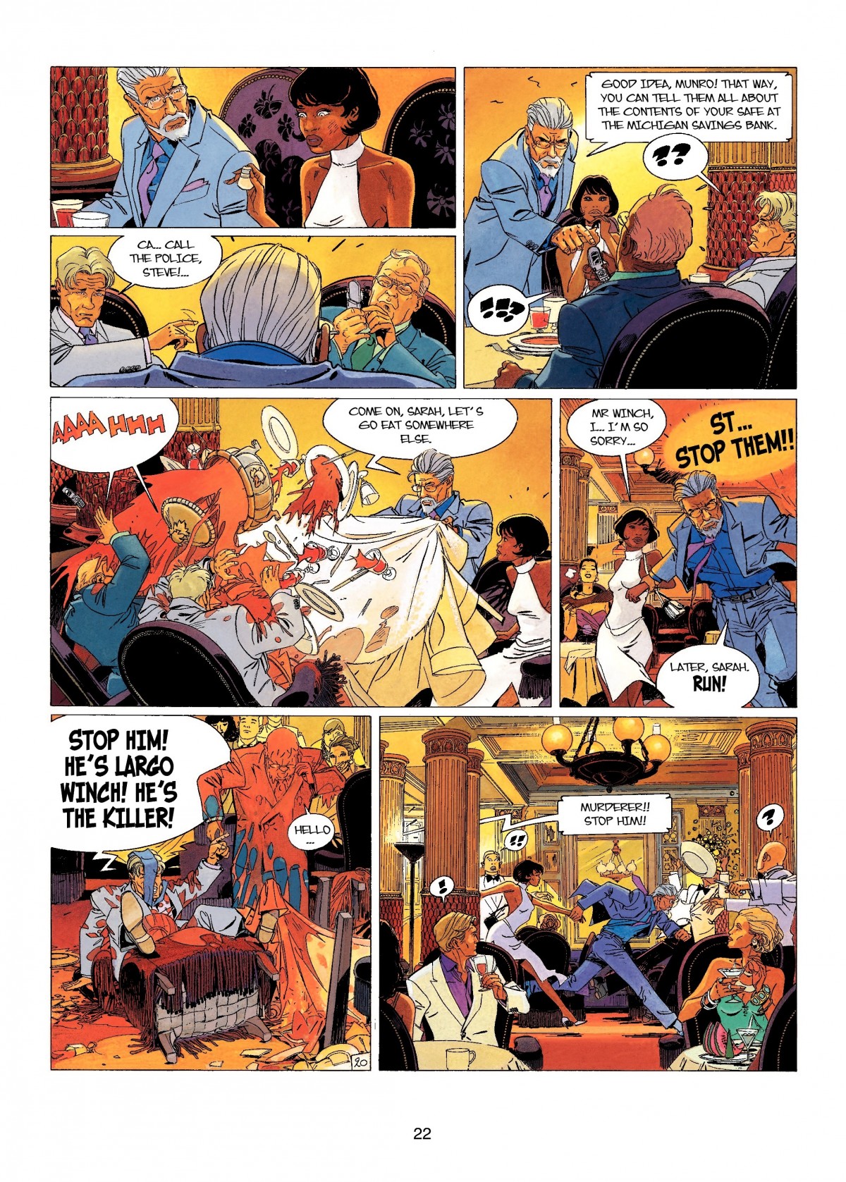 Read online Largo Winch comic -  Issue # TPB 10 - 22