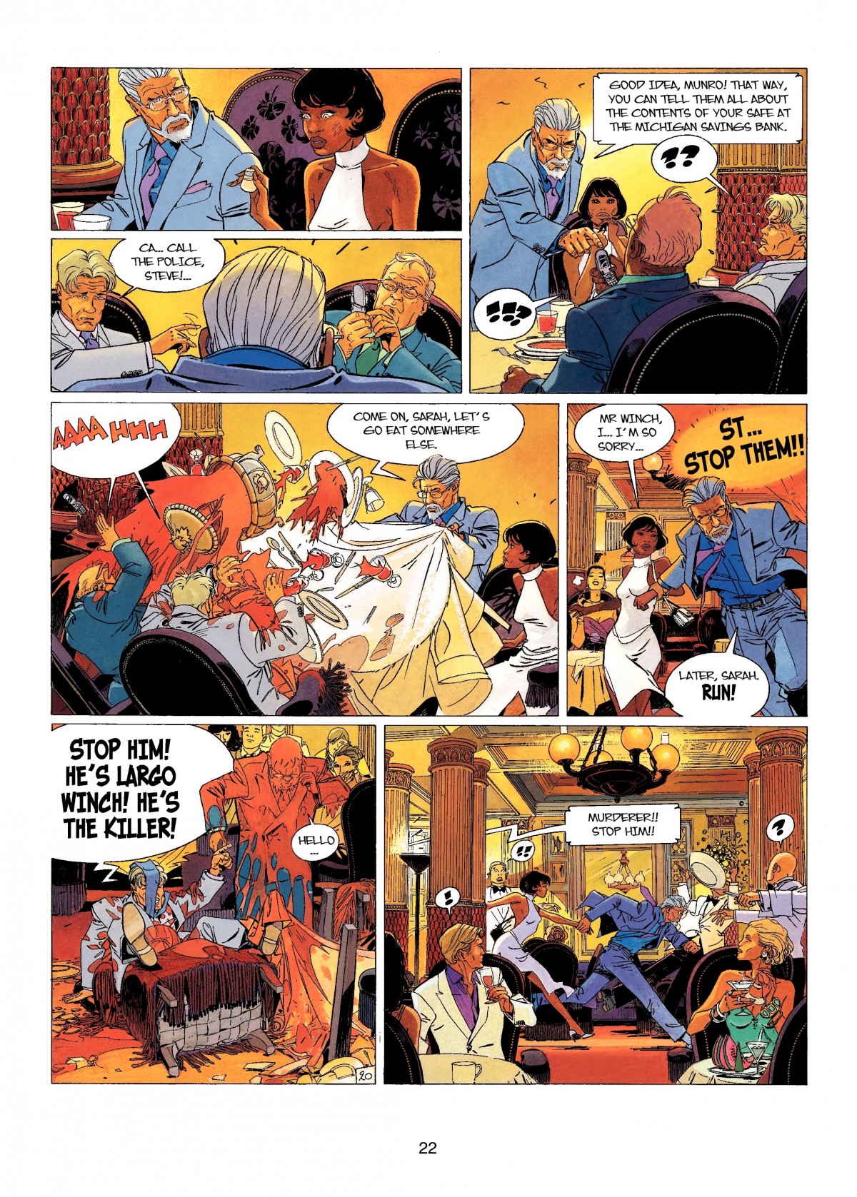 Read online Largo Winch comic -  Issue #10 - 22