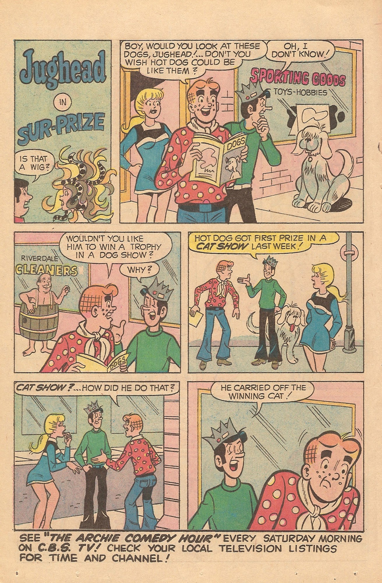 Read online Jughead's Jokes comic -  Issue #17 - 14