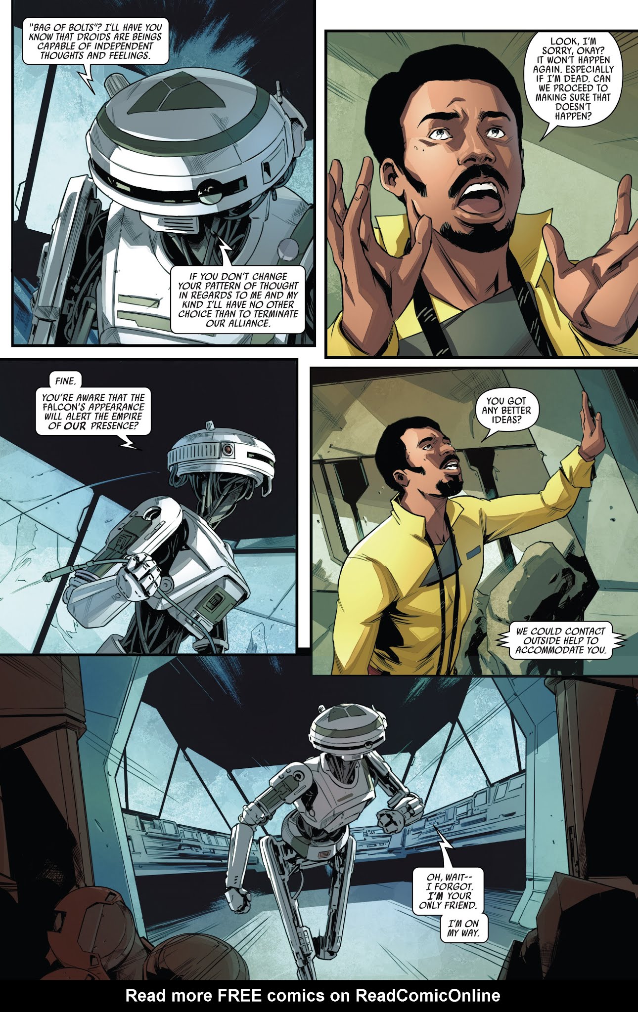 Read online Star Wars: Lando: Double Or Nothing comic -  Issue #3 - 13