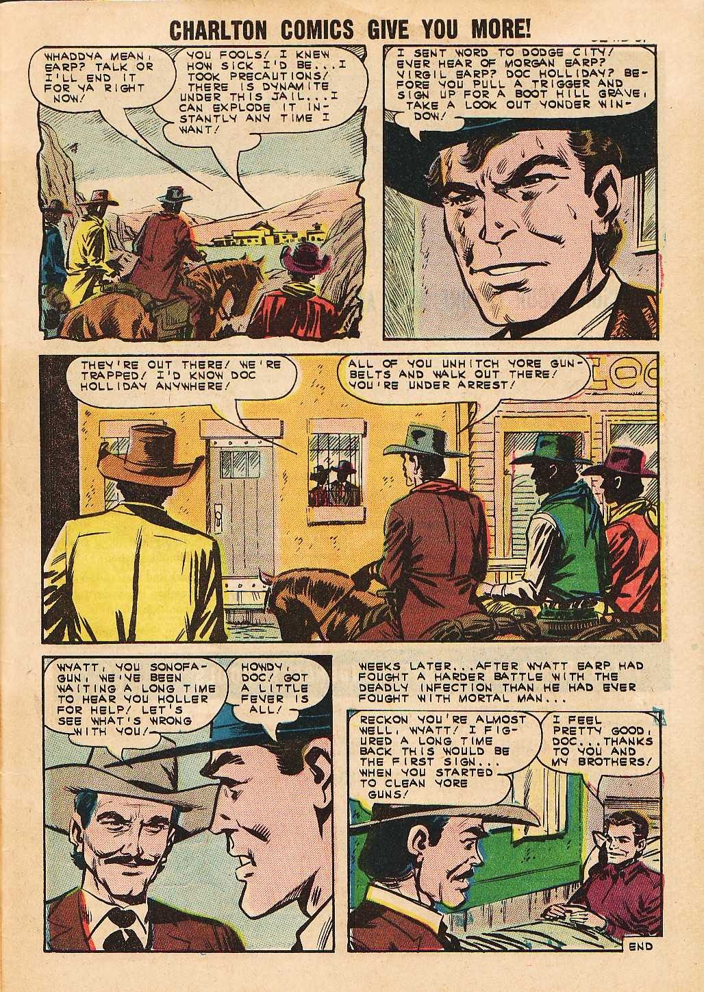Read online Wyatt Earp Frontier Marshal comic -  Issue #49 - 33