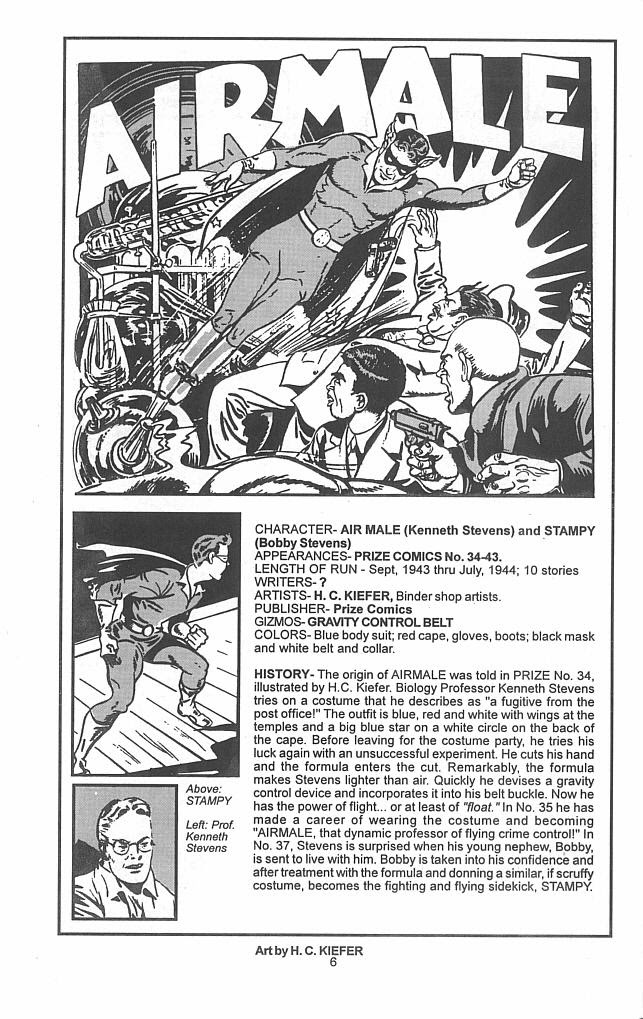 Read online Official Golden-Age Hero & Heroine Directory comic -  Issue # TPB - 9