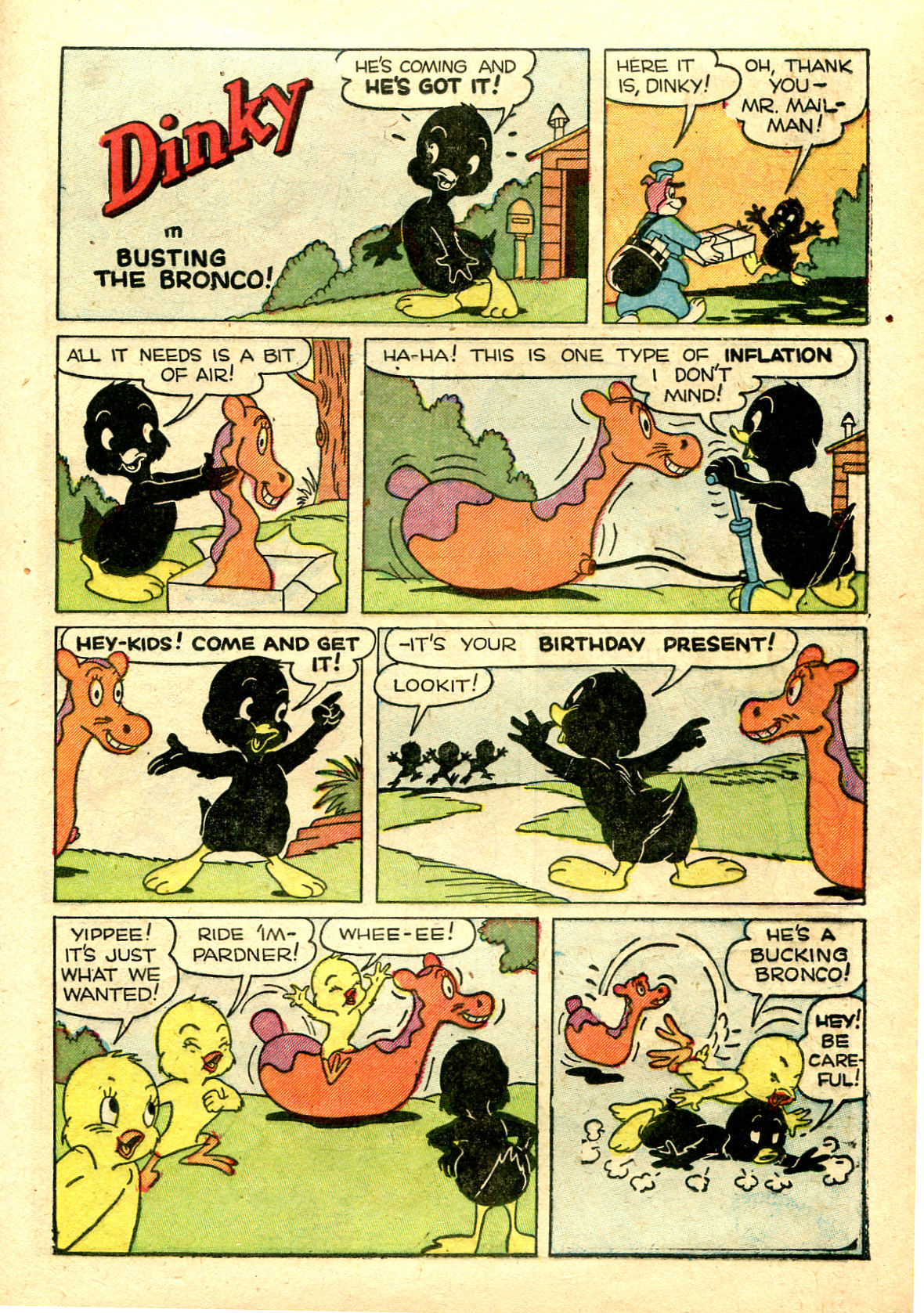 Read online Paul Terry's Mighty Mouse Comics comic -  Issue #37 - 21