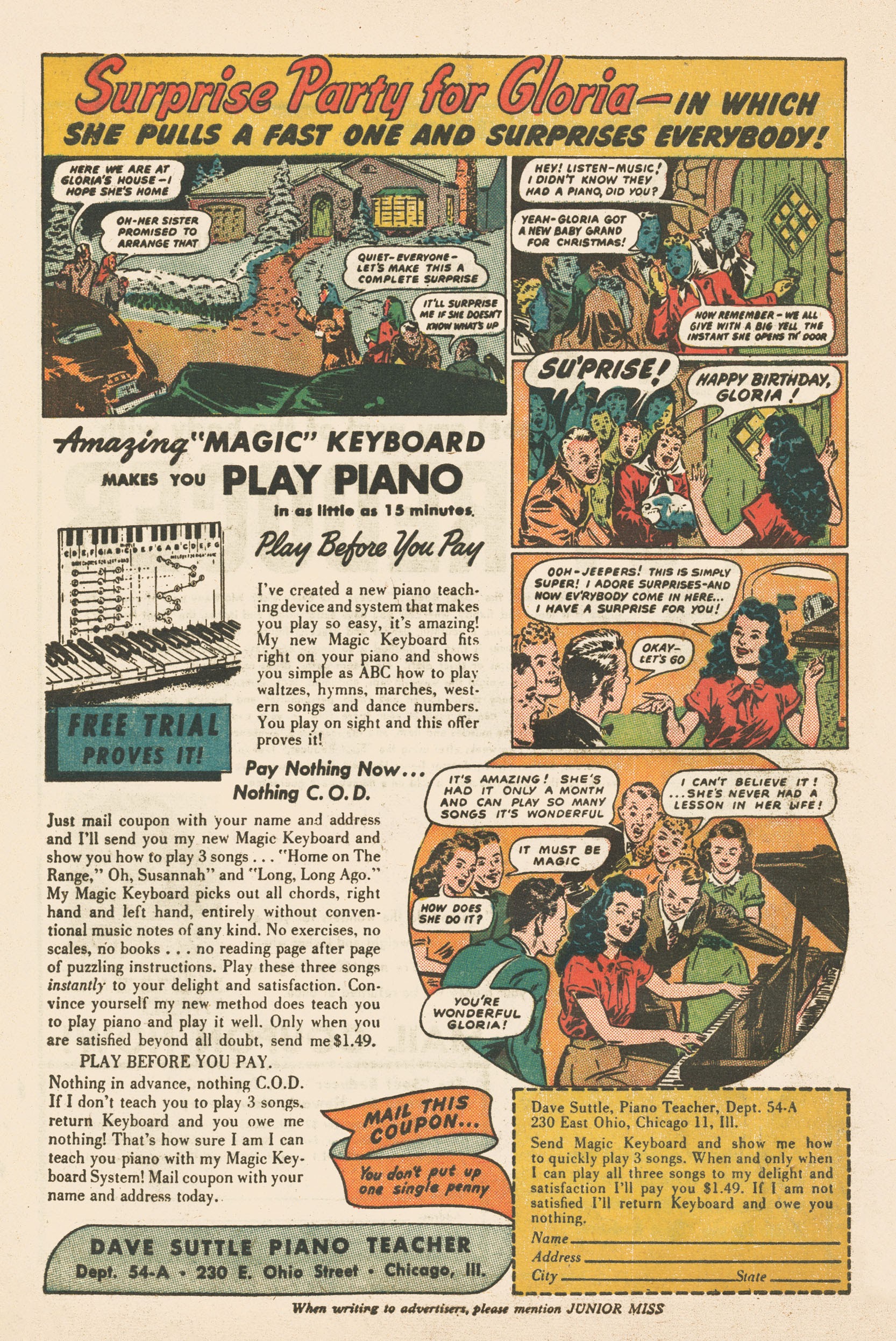 Read online Junior Miss (1947) comic -  Issue #29 - 45