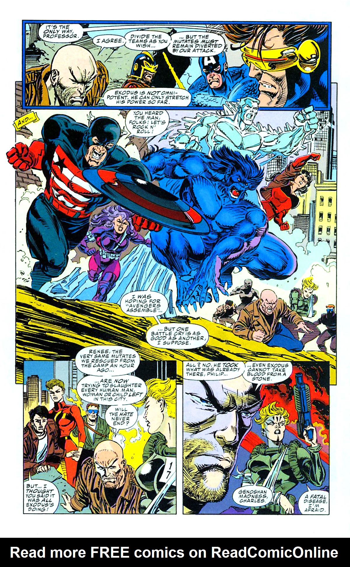 Read online Avengers/X-Men: Bloodties comic -  Issue # TPB - 116