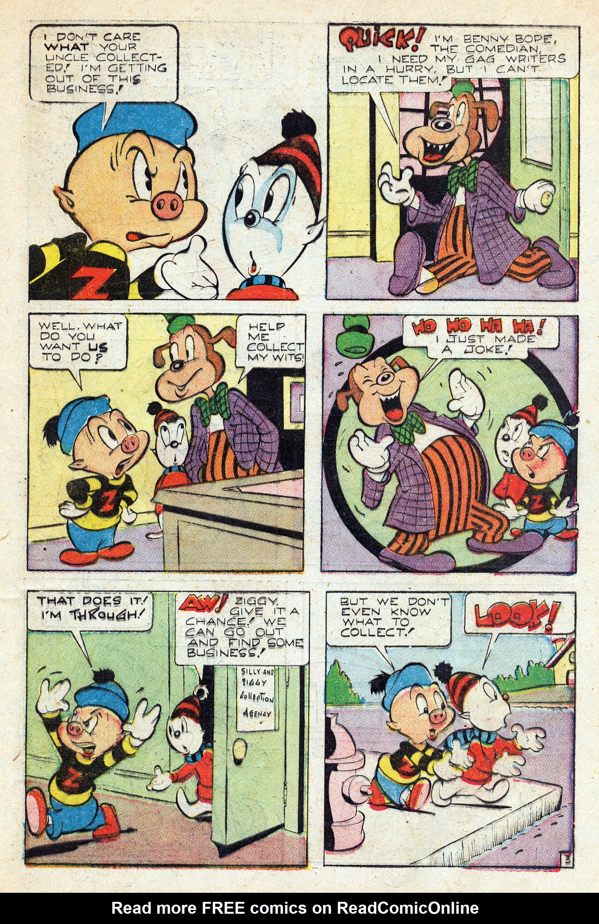 Read online Ziggy Pig-Silly Seal Comics (1944) comic -  Issue #5 - 13