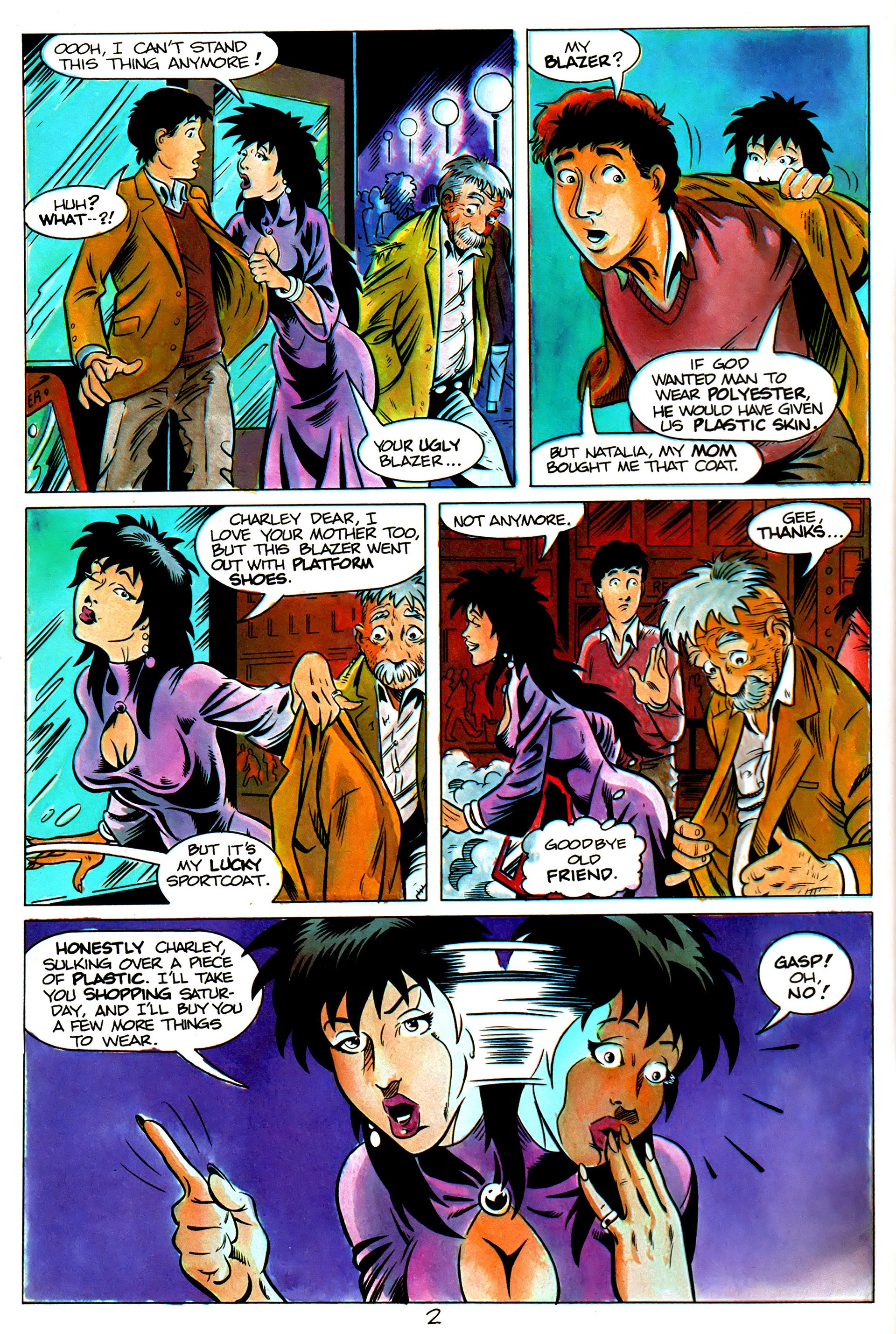 Read online Fright Night (1988) comic -  Issue #9 - 4