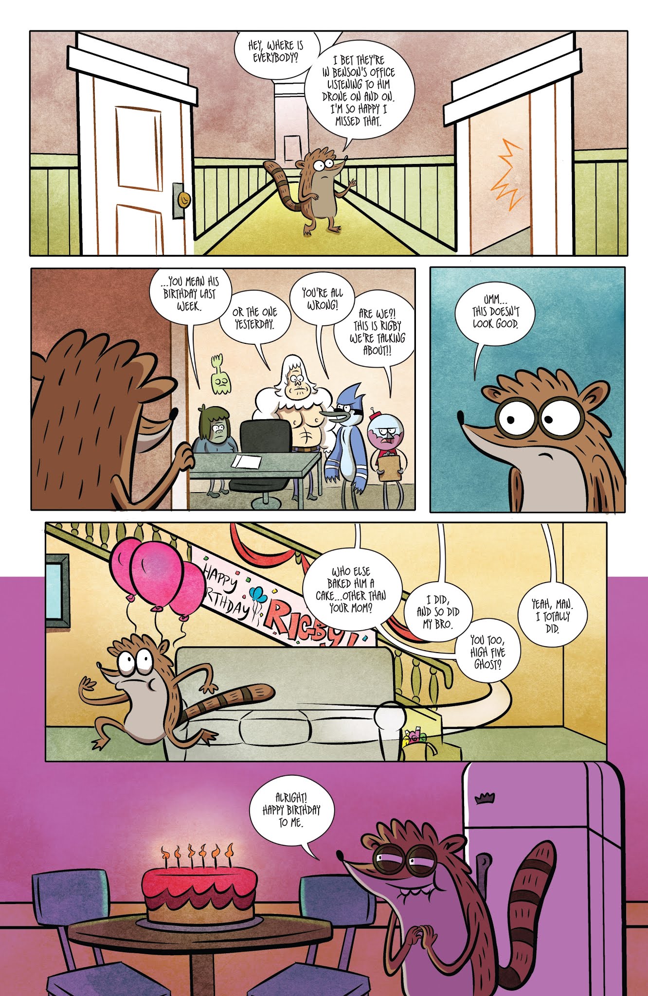 Read online Regular Show: Parks and Wreck comic -  Issue # TPB - 63